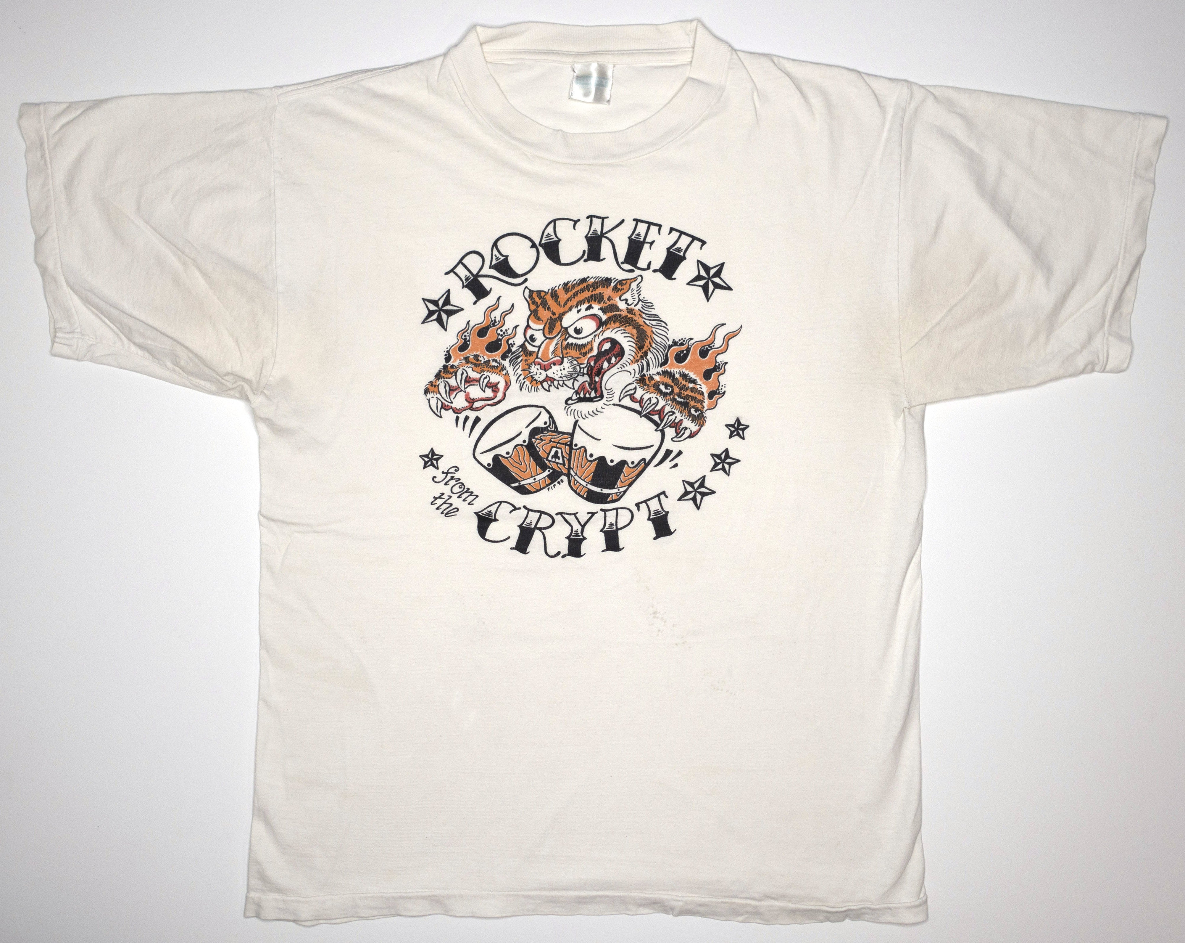 Rocket From the Crypt - Tiger W/ Bongos 1998 Tour Shirt Size XL / Large