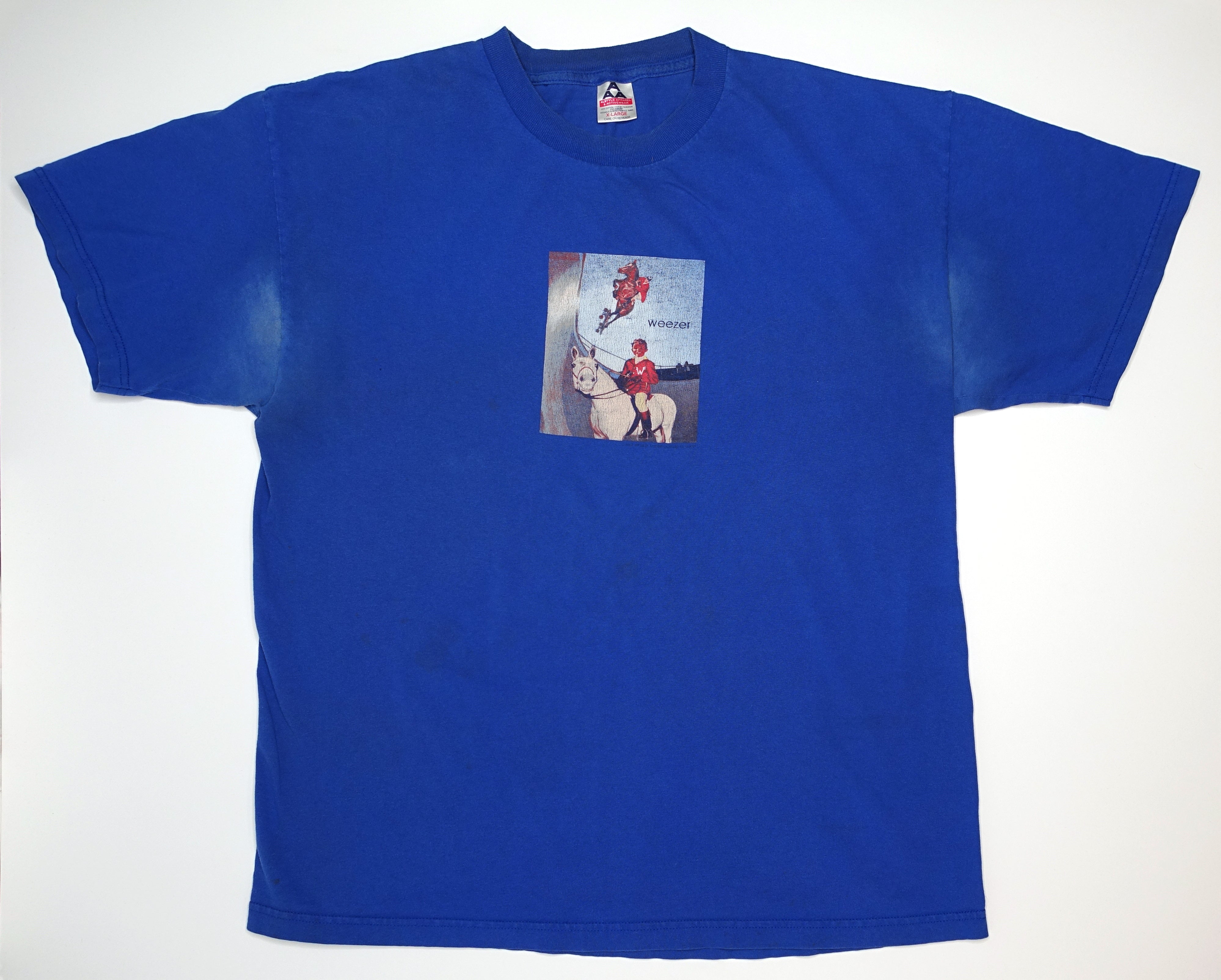 Weezer - Pool Skating Equestrian Tour Shirt Size XL