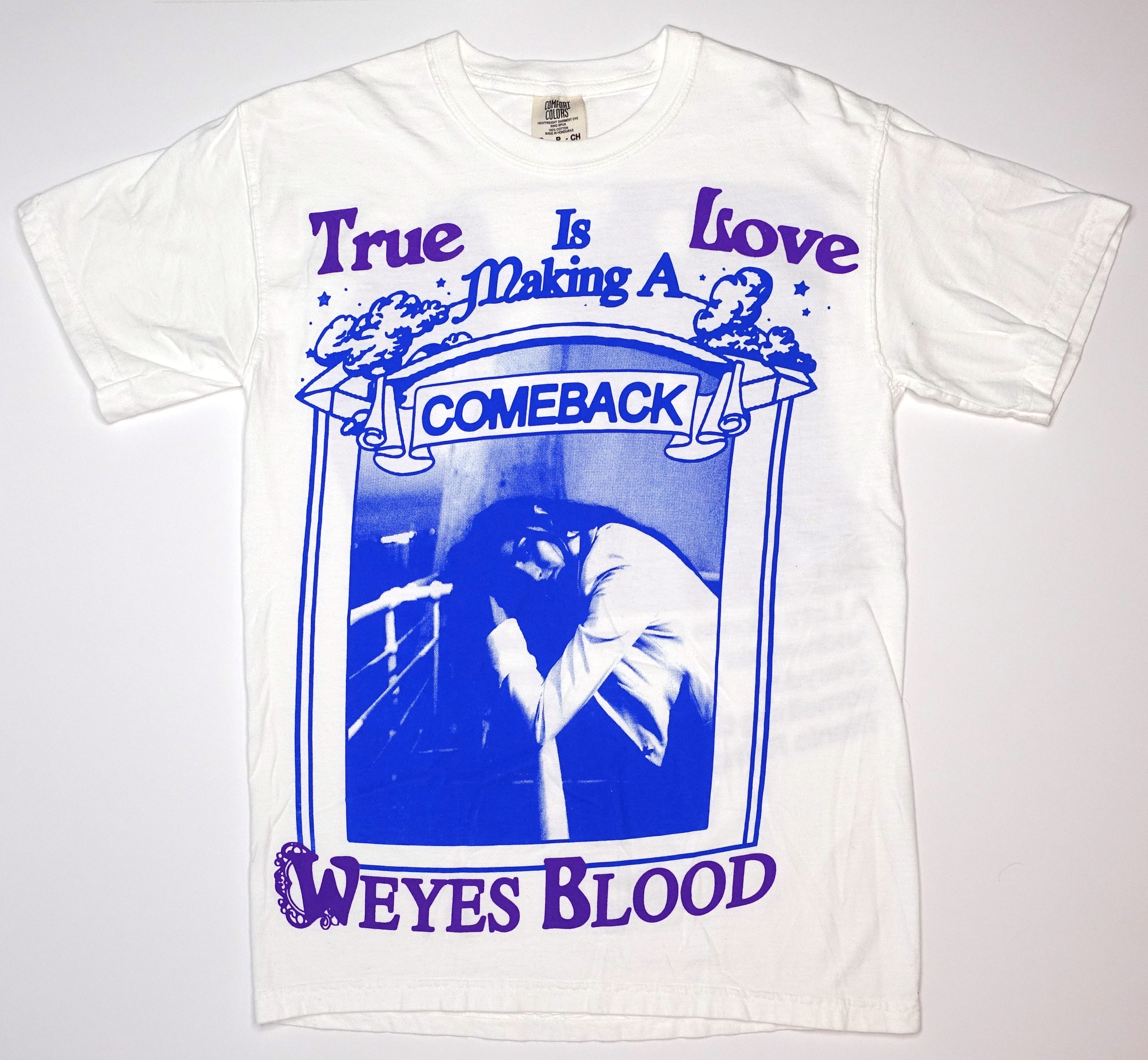 Weyes Blood – Titanic Rising 2019 Online Ceramics Tour Shirt Size Small