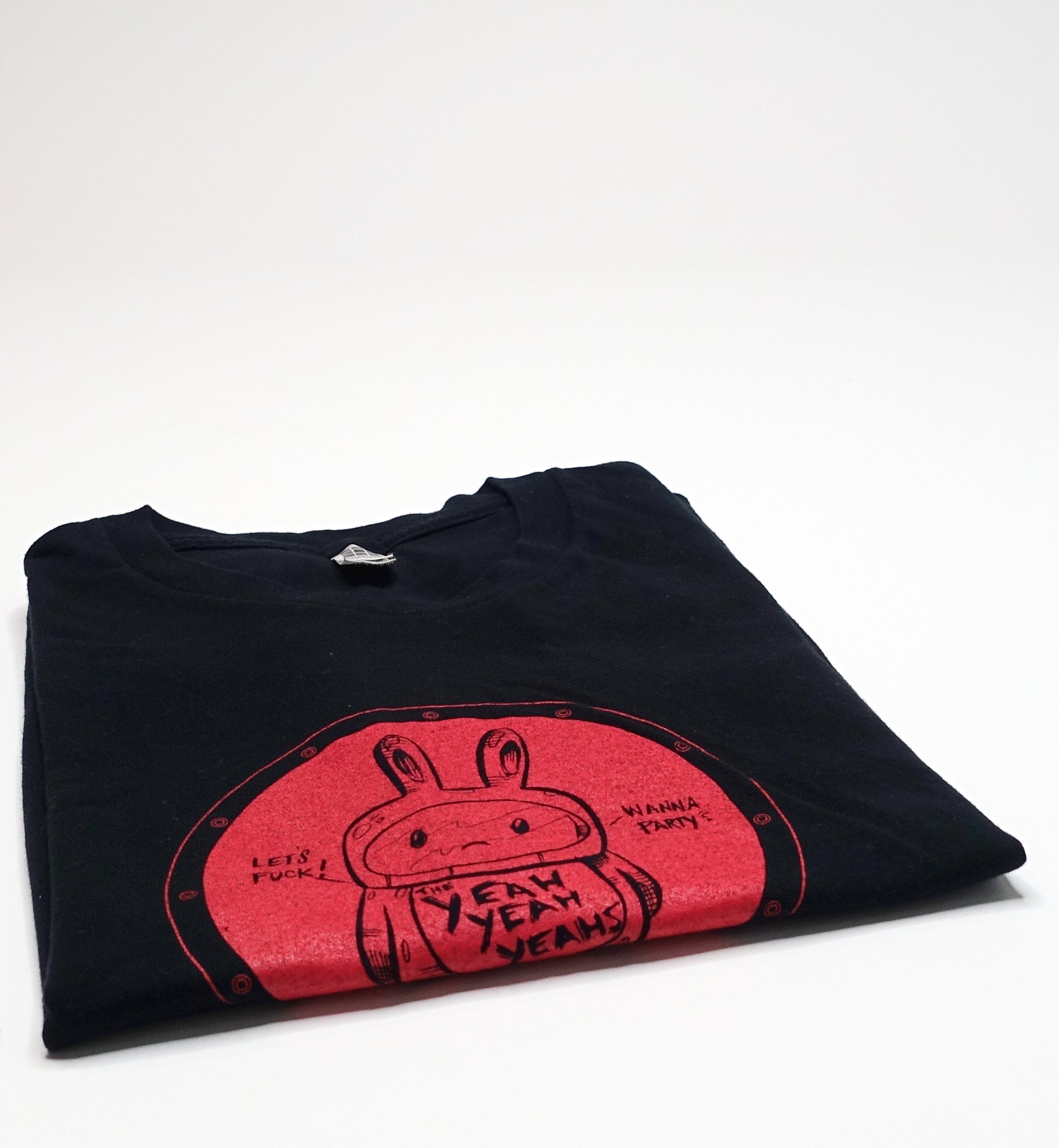Yeah Yeah Yeahs - Let's Fuck Wanna Party? Tour Shirt Size Large