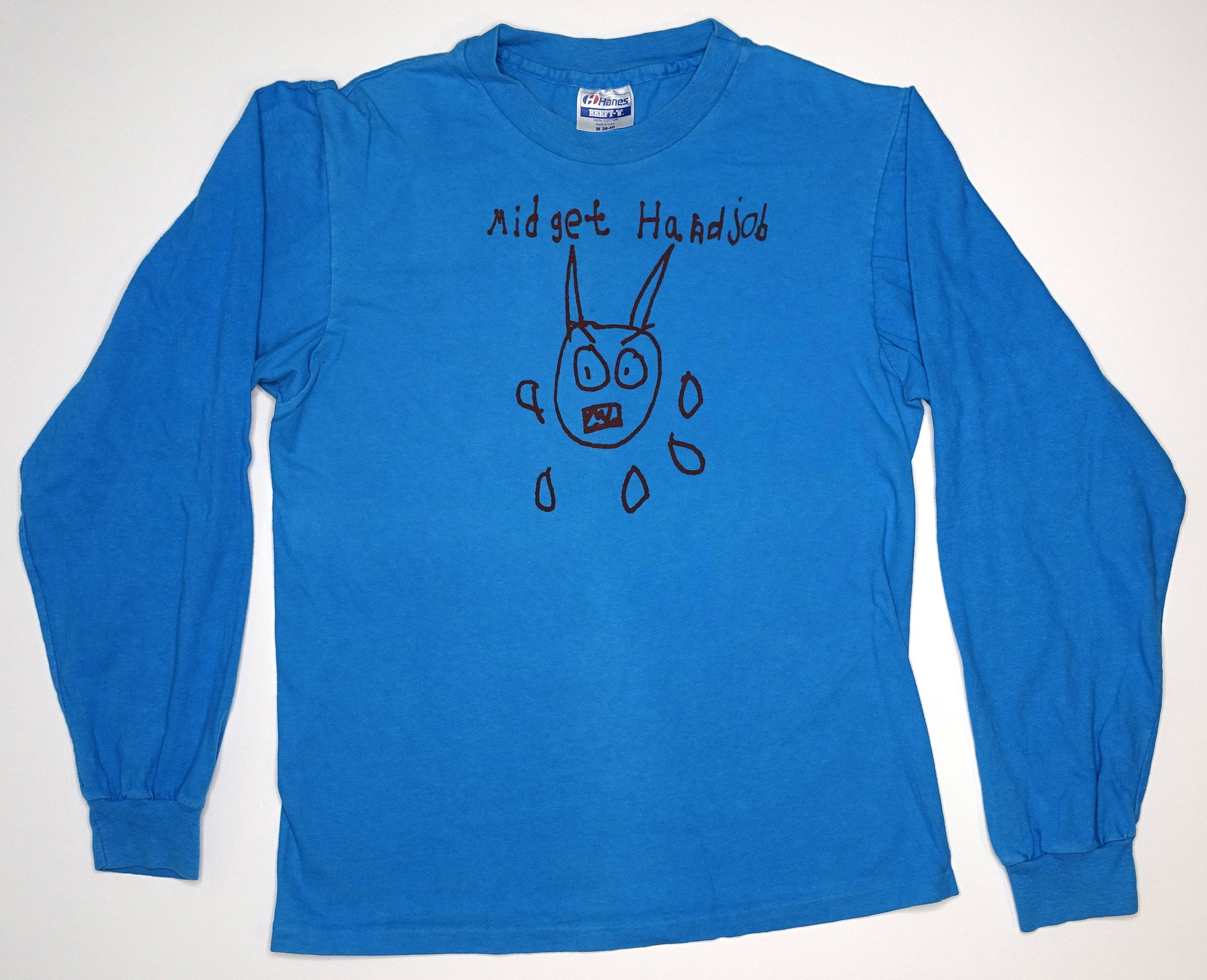 Midget Handjob – Devil Drawing Long Sleeve Shirt Size Medium