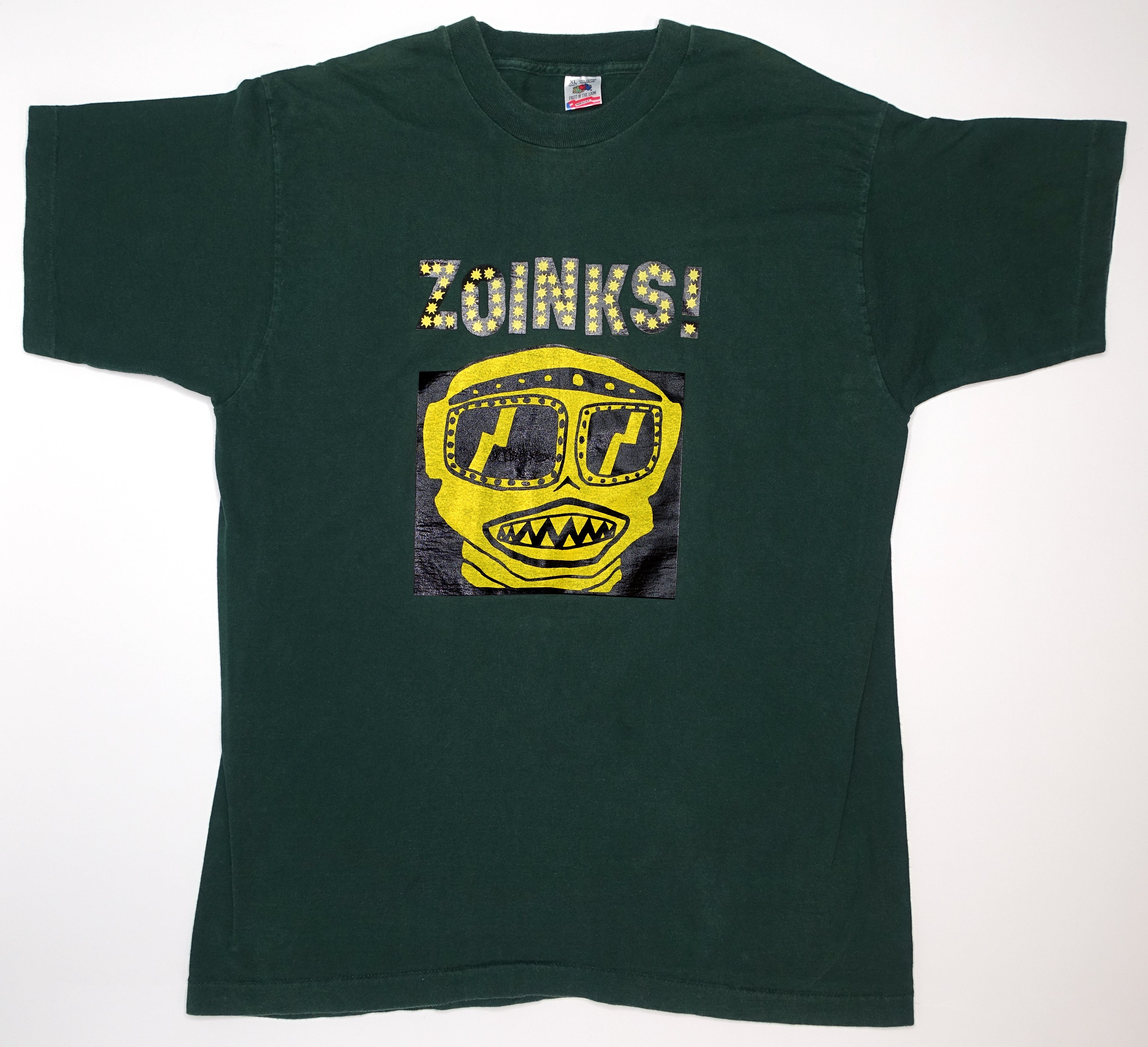 Zoinks! - Bad Move Space Cadet 1995 Green Tour Shirt Size XL