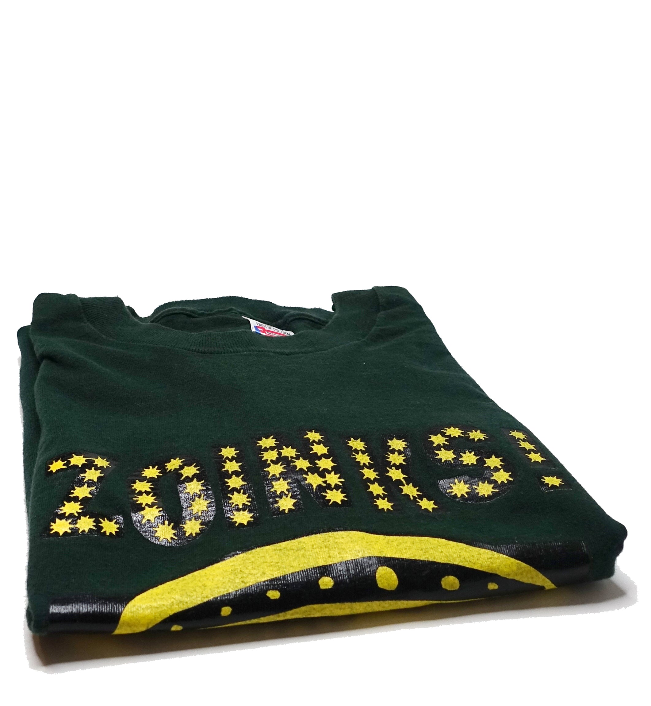 Zoinks! - Bad Move Space Cadet 1995 Green Tour Shirt Size XL