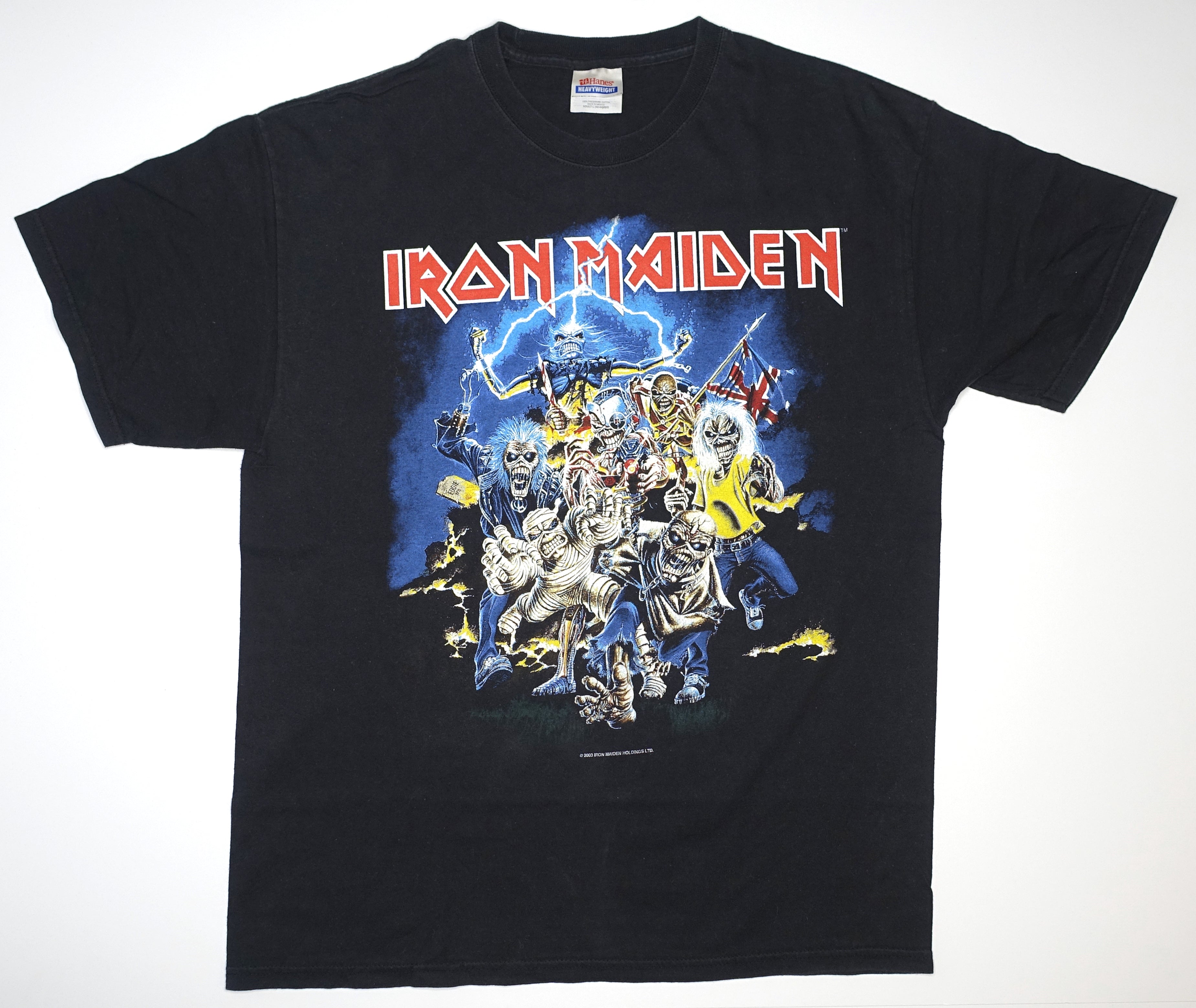 Iron Maiden – Best Of The Beast Tour ©2003 Shirt Size Large