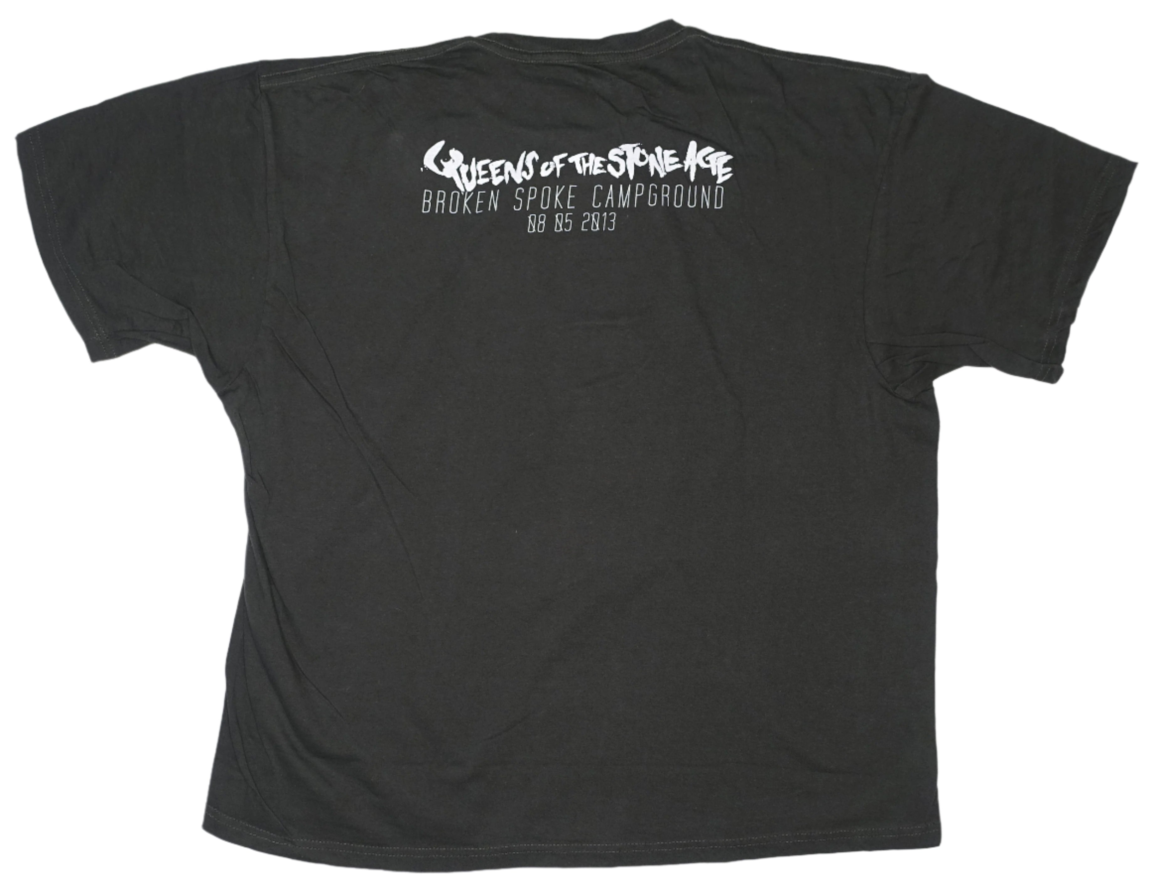 Queens Of The Stone Age – Broken Spoke 2013 Tour Shirt Size XL
