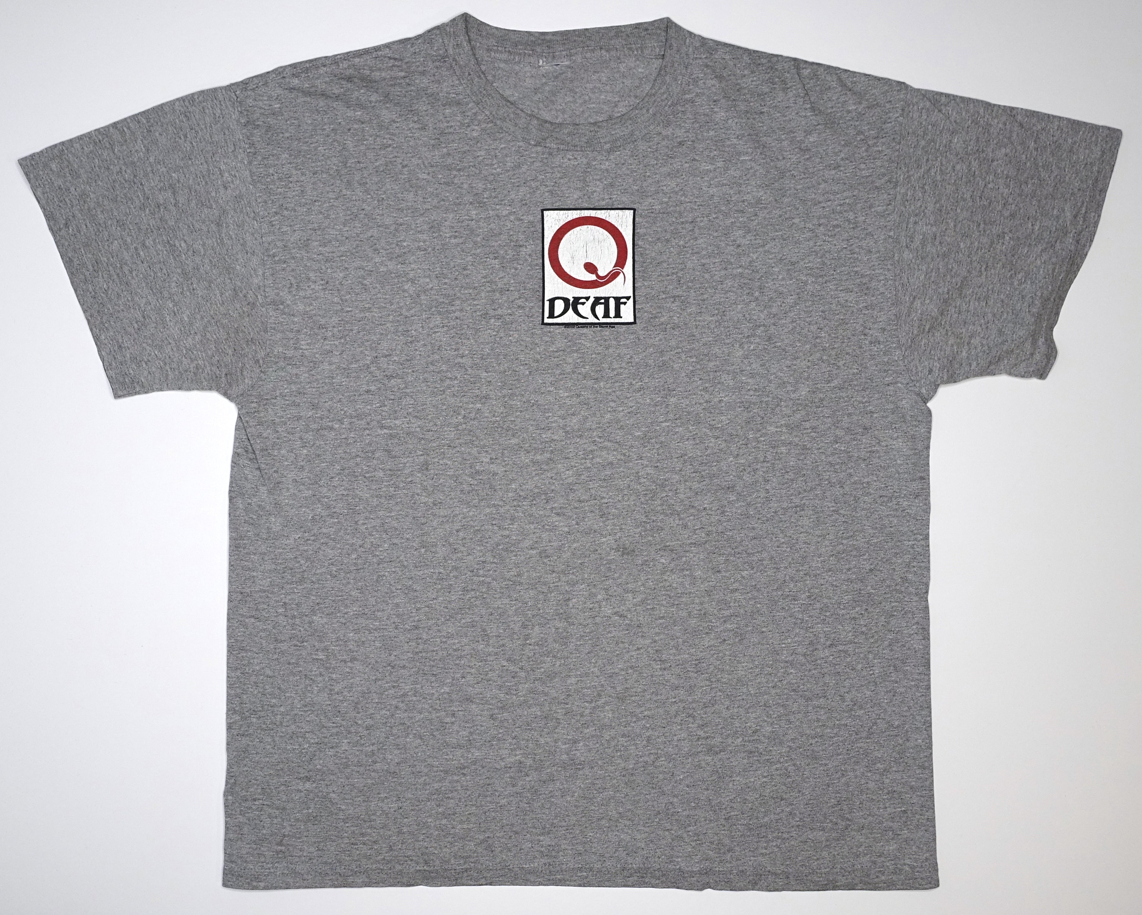 Queens Of The Stone Age – Deaf 2002 Tour Shirt Size XL