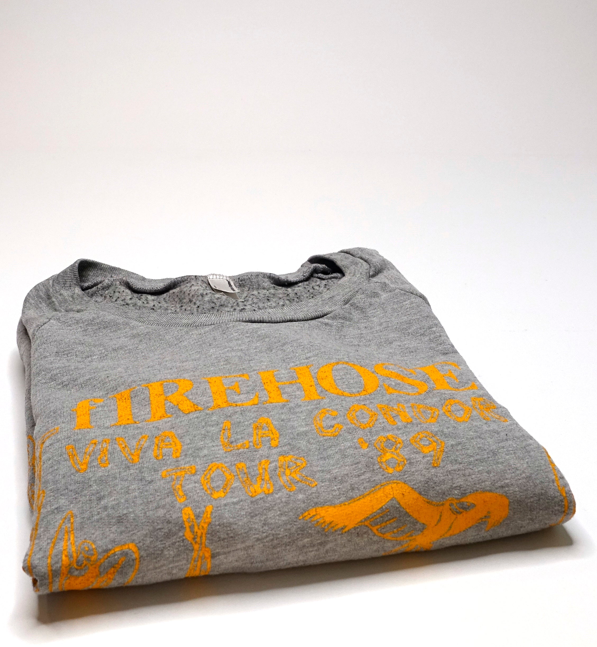 fIREHOSE - Viva La Condor Tour '89 (Bootleg By Me) Sweat Shirt Size Large