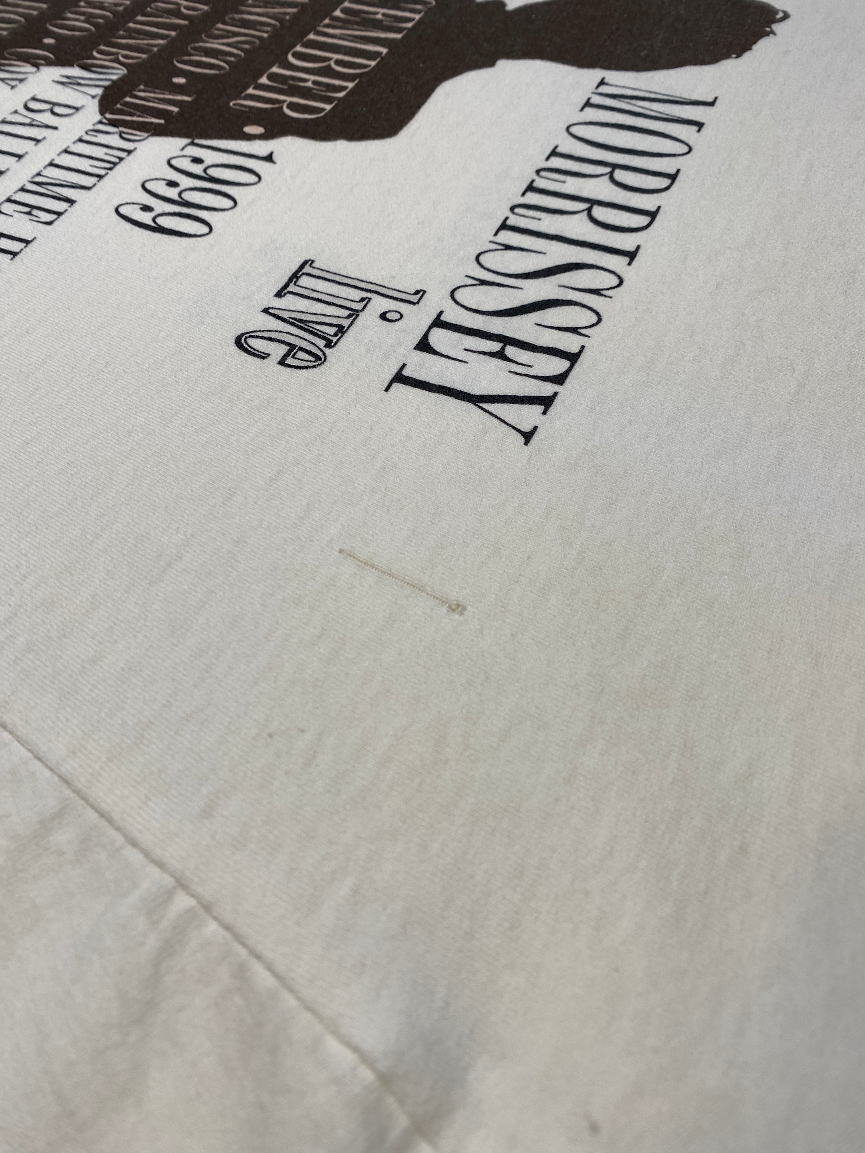 Morrissey - Live 1999 Tour Shirt Size Large / Medium