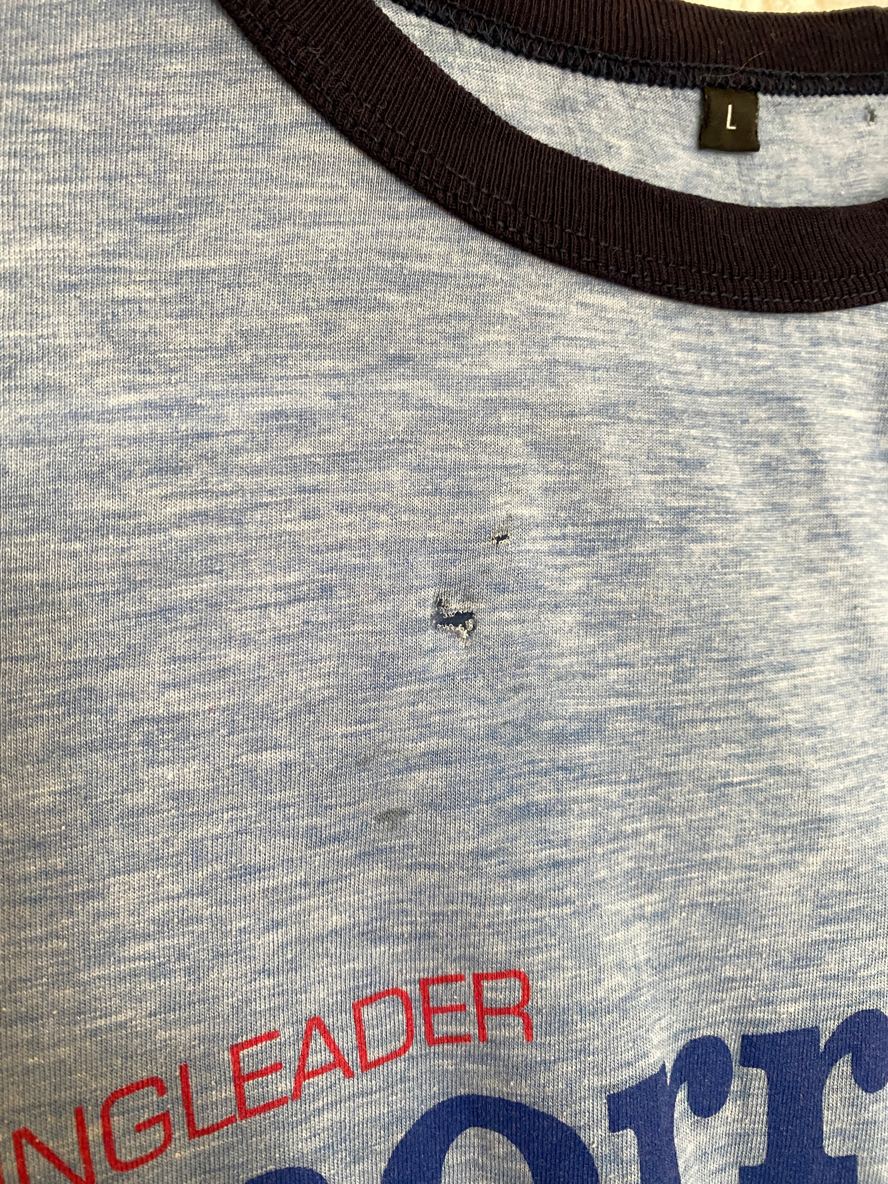 Morrissey - Vespa Stripes Ringleader 2006 Tour Shirt Size Large