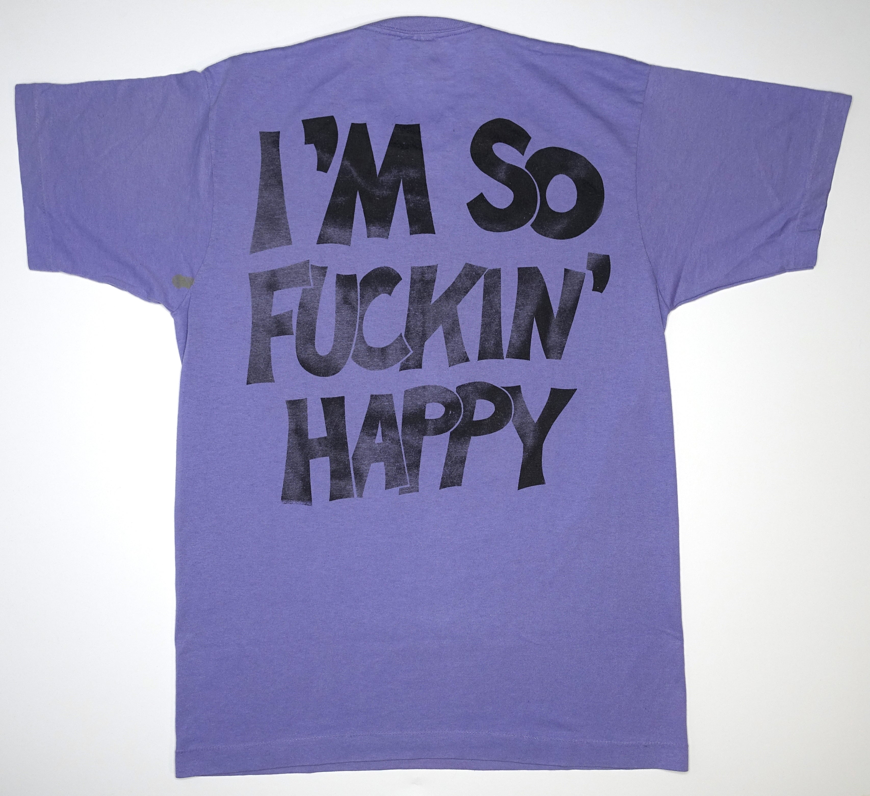 Doughboys - Happy Accidents / I'm So Fuckin' Happy 1991 Tour Shirt Size Large