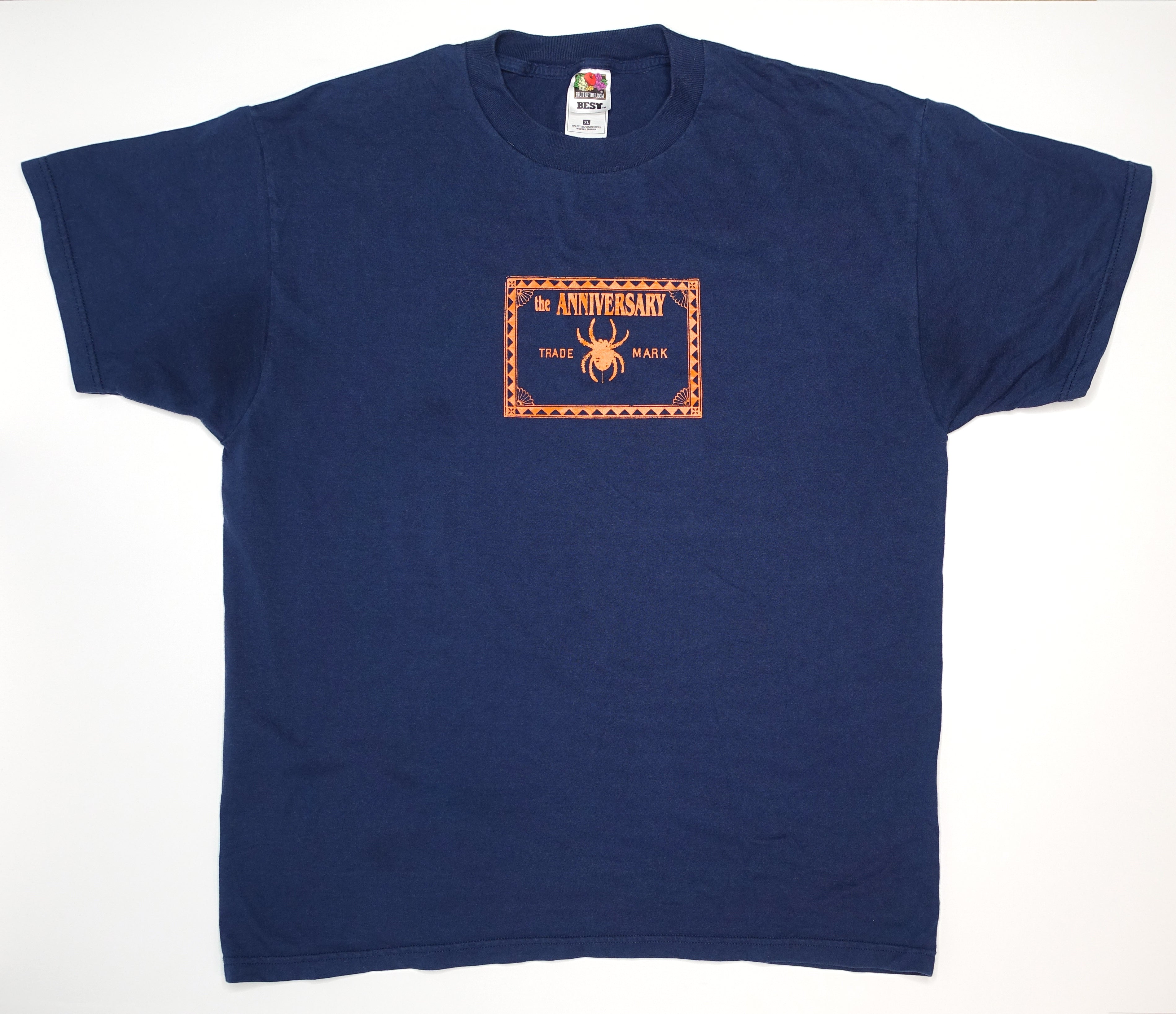 Anniversary - Designing A Nervous Breakdown Spider 2000 Tour Shirt Size XL
