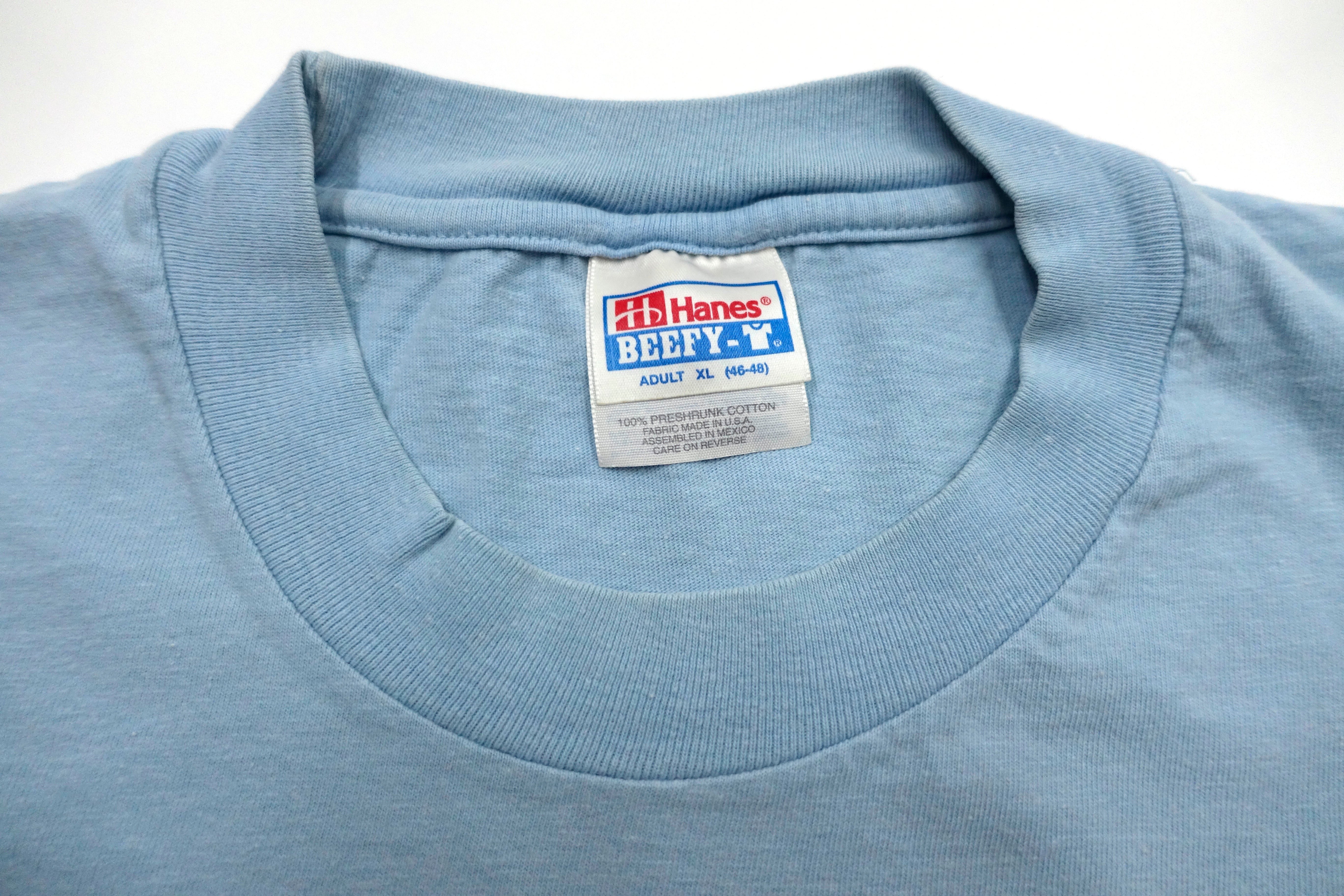 Cardigans - First Tour On The Moon 1996 Tour Blue Shirt Size XL