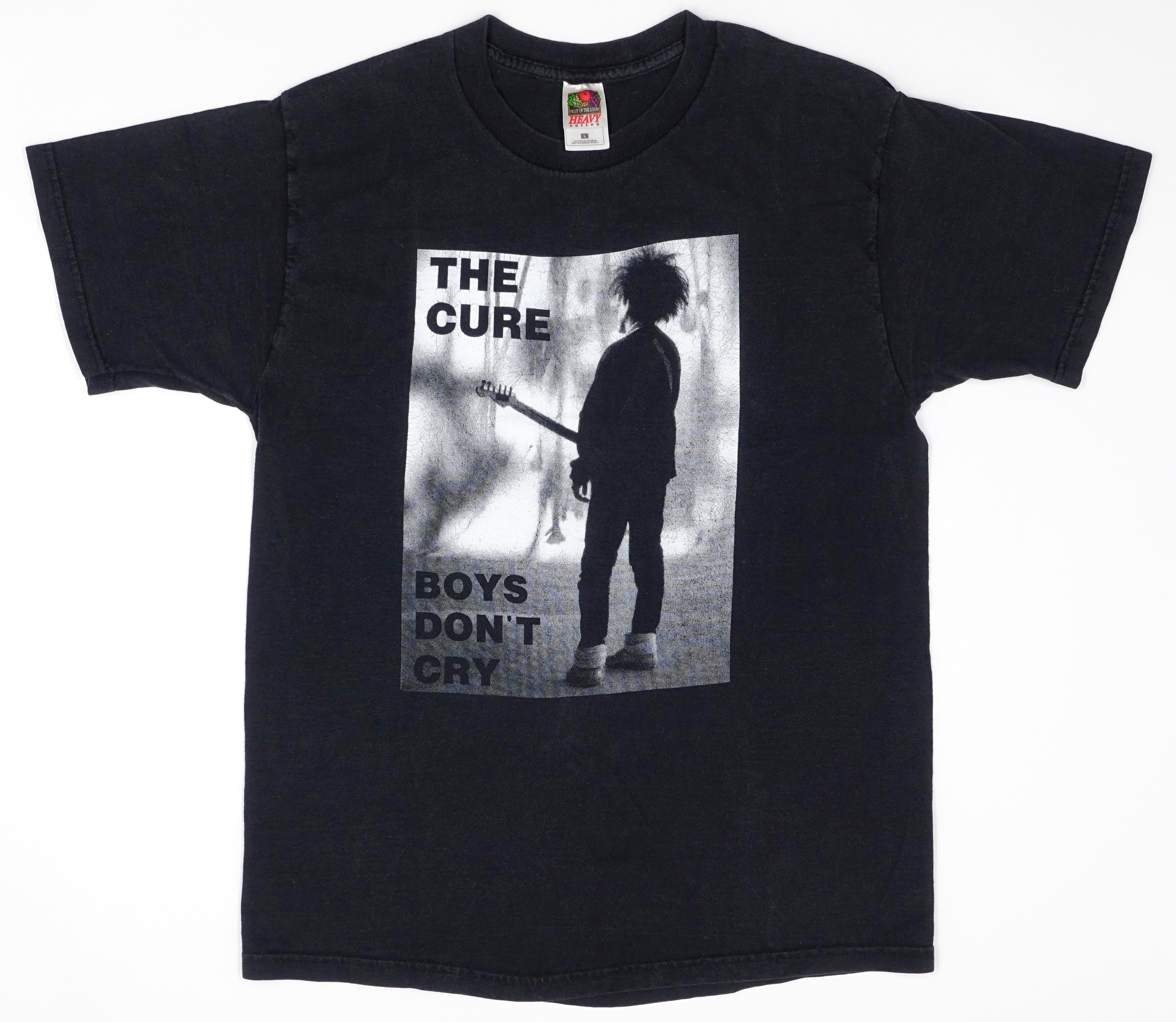 Cure - Boys Don't Cry 90's Tour Shirt Size Large