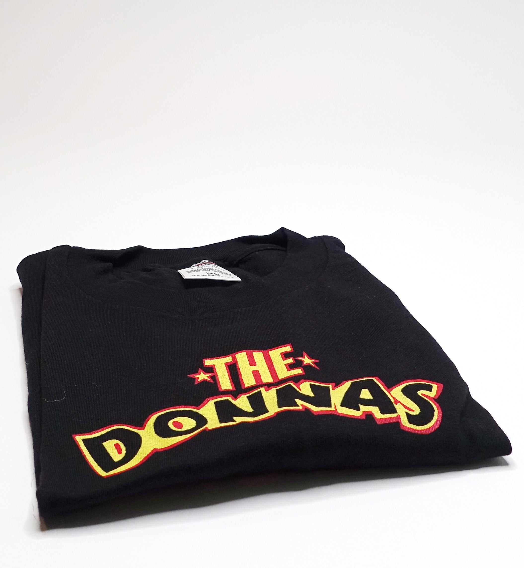 Donnas - American Teenage Rock 'N' Roll Machine 1998 Tour Shirt Size Large