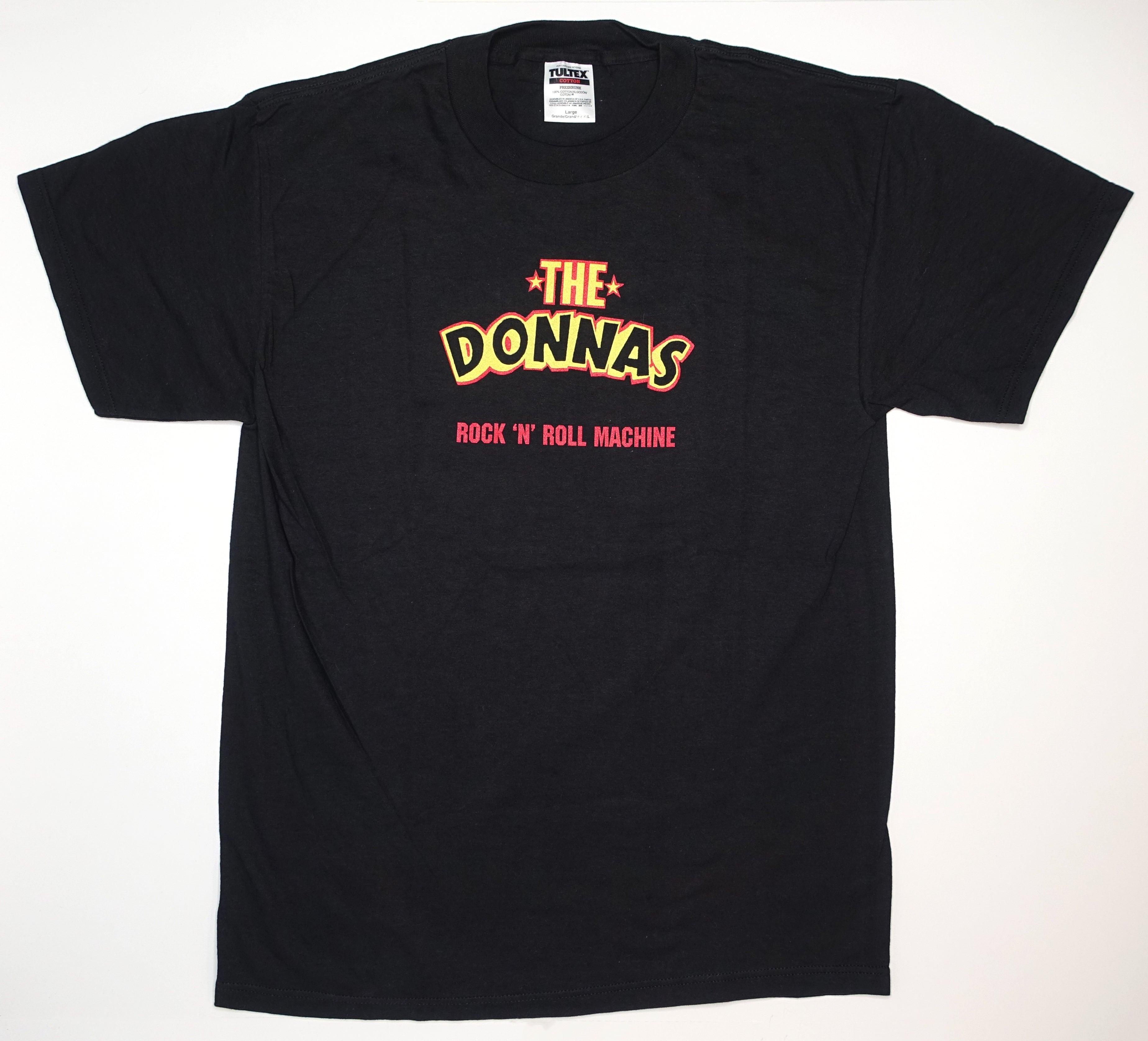 Donnas - American Teenage Rock 'N' Roll Machine 1998 Tour Shirt Size Large