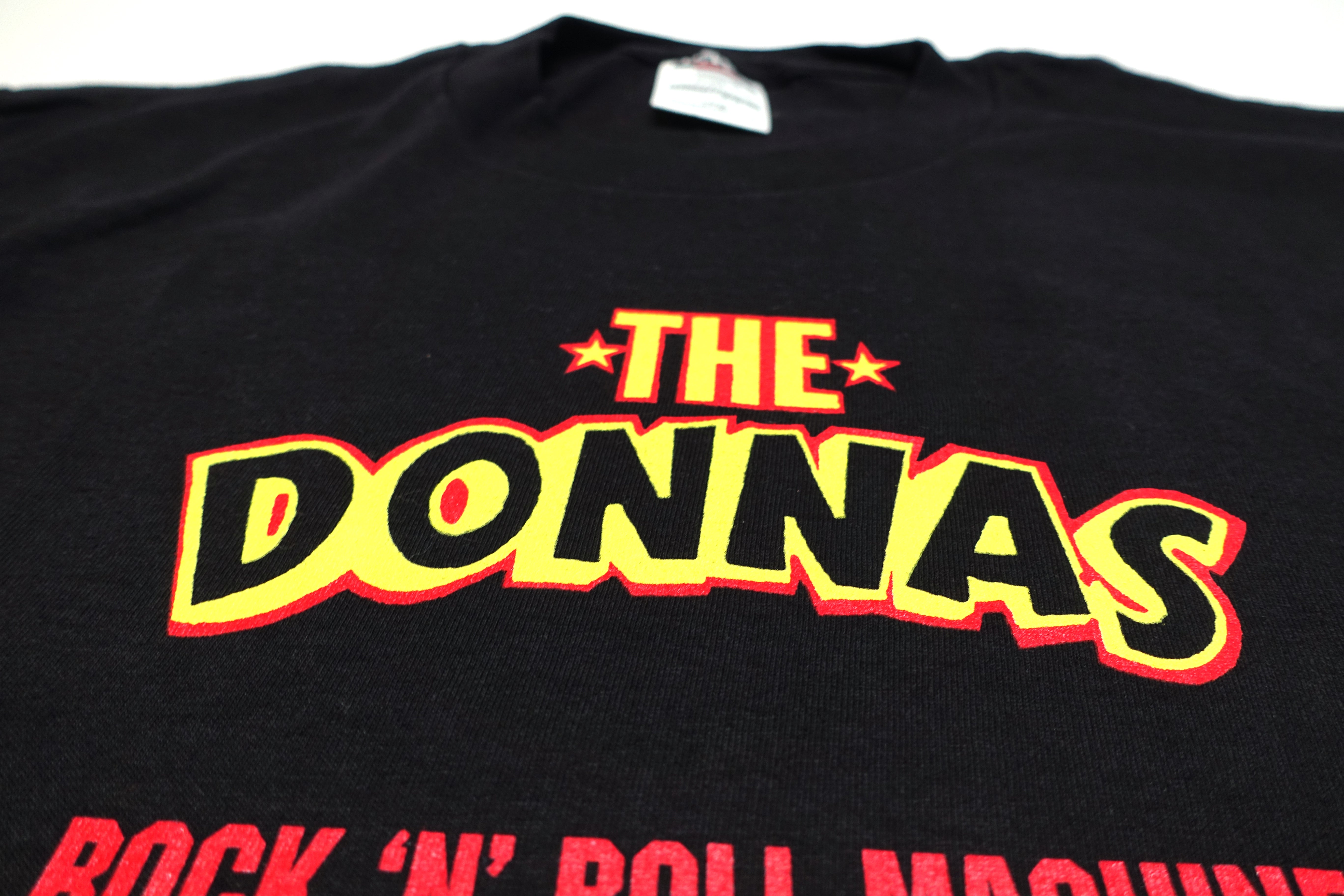 Donnas - American Teenage Rock 'N' Roll Machine 1998 Tour Shirt Size Large