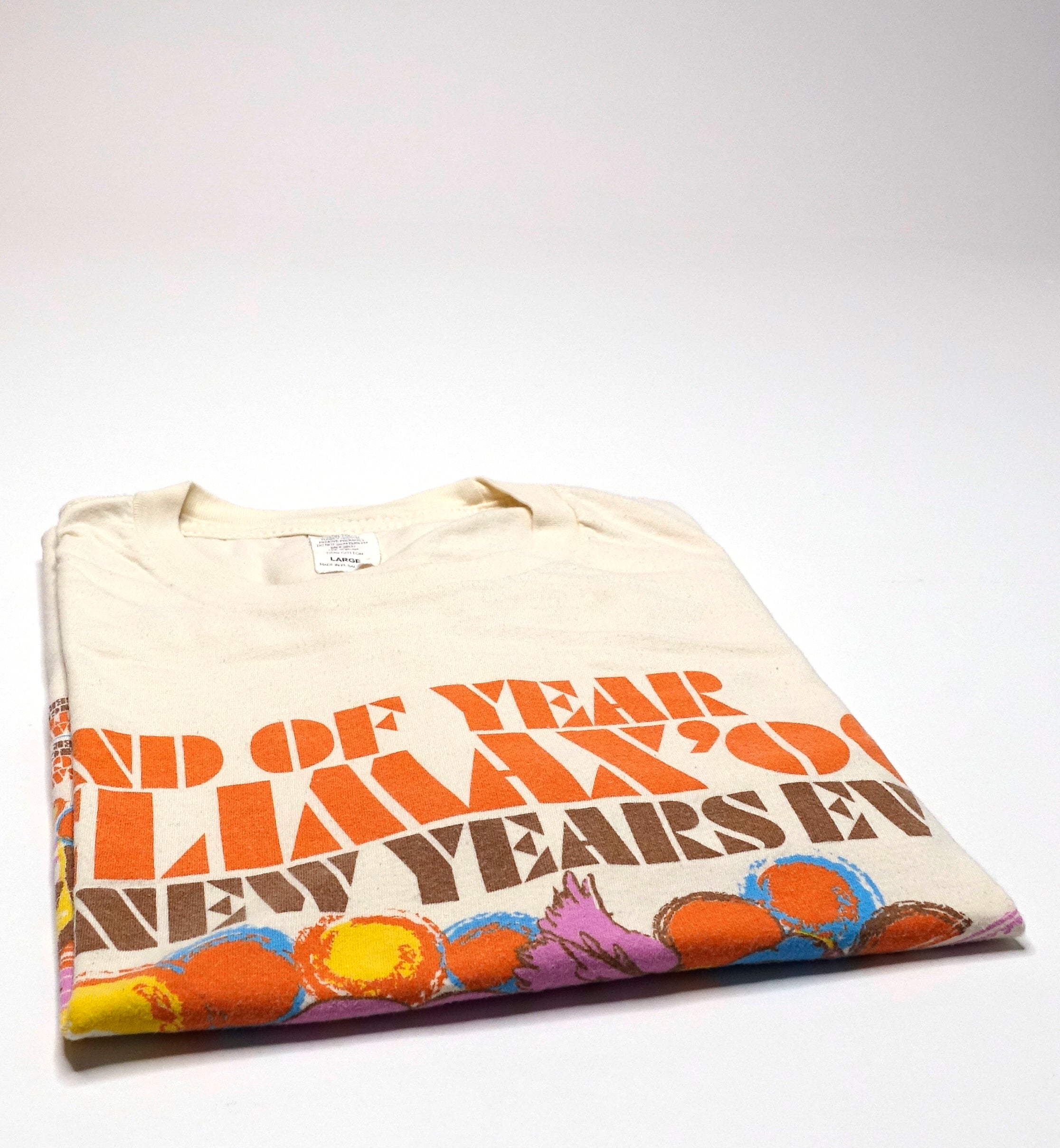 Flaming Lips / Gnarls Barkley - End of the Year Climax 2006 New Years Eve Tour Shirt Size Large