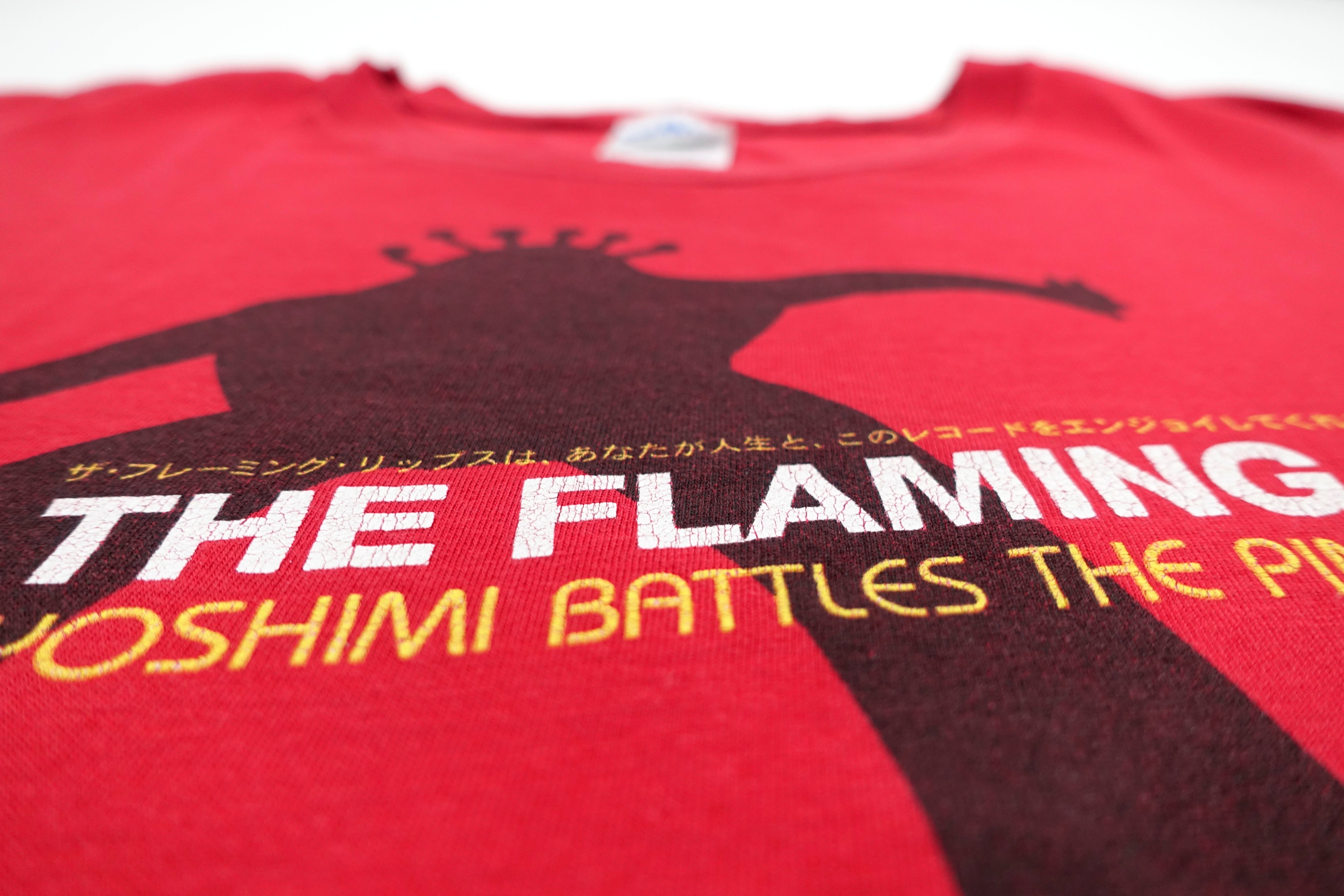 Flaming Lips – Yoshimi Battles The Pink Robots 2002 Tour Shirt Size Large