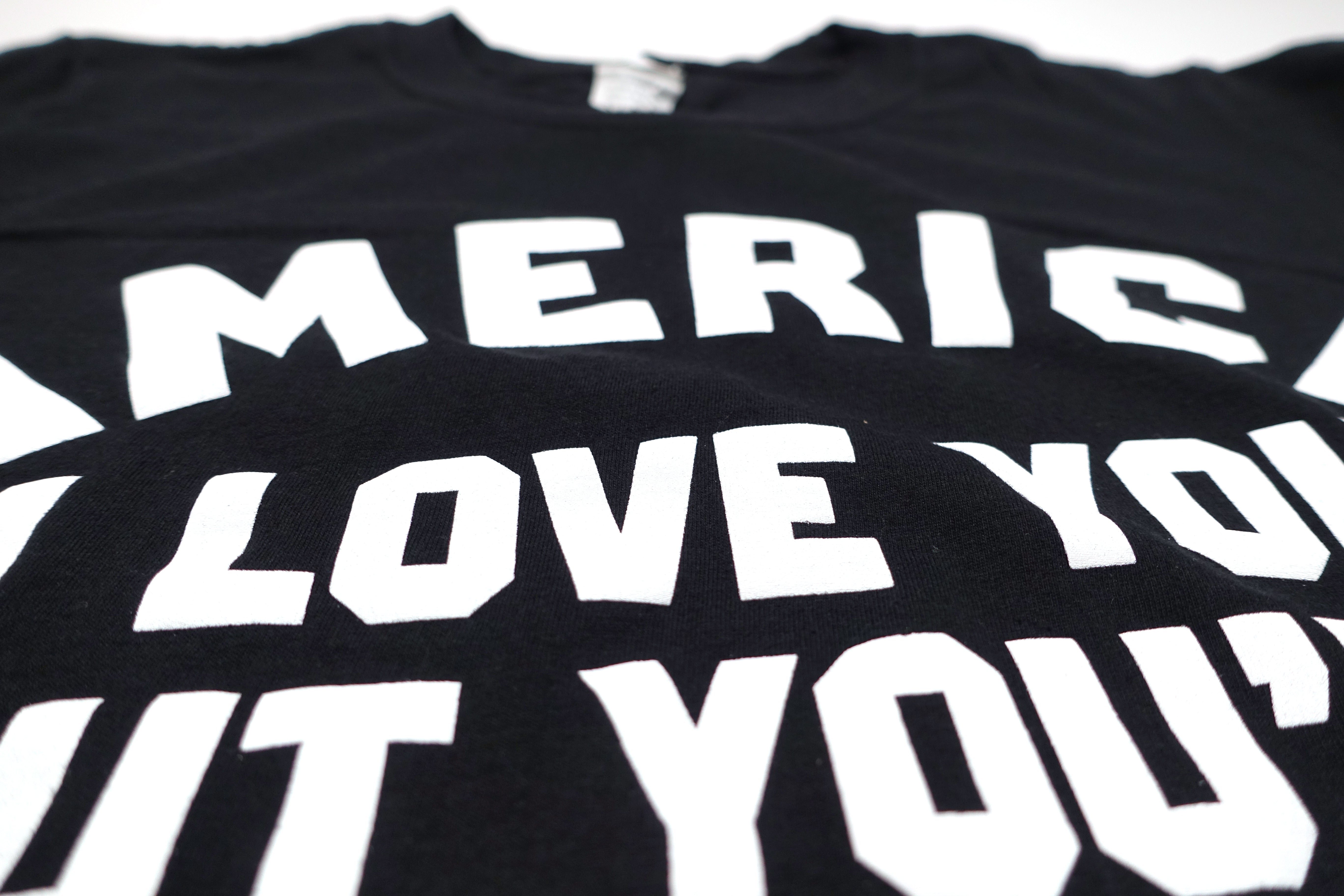 Menzingers – America I Love You But You're Freaking Me Out Tour Shirt Size Small