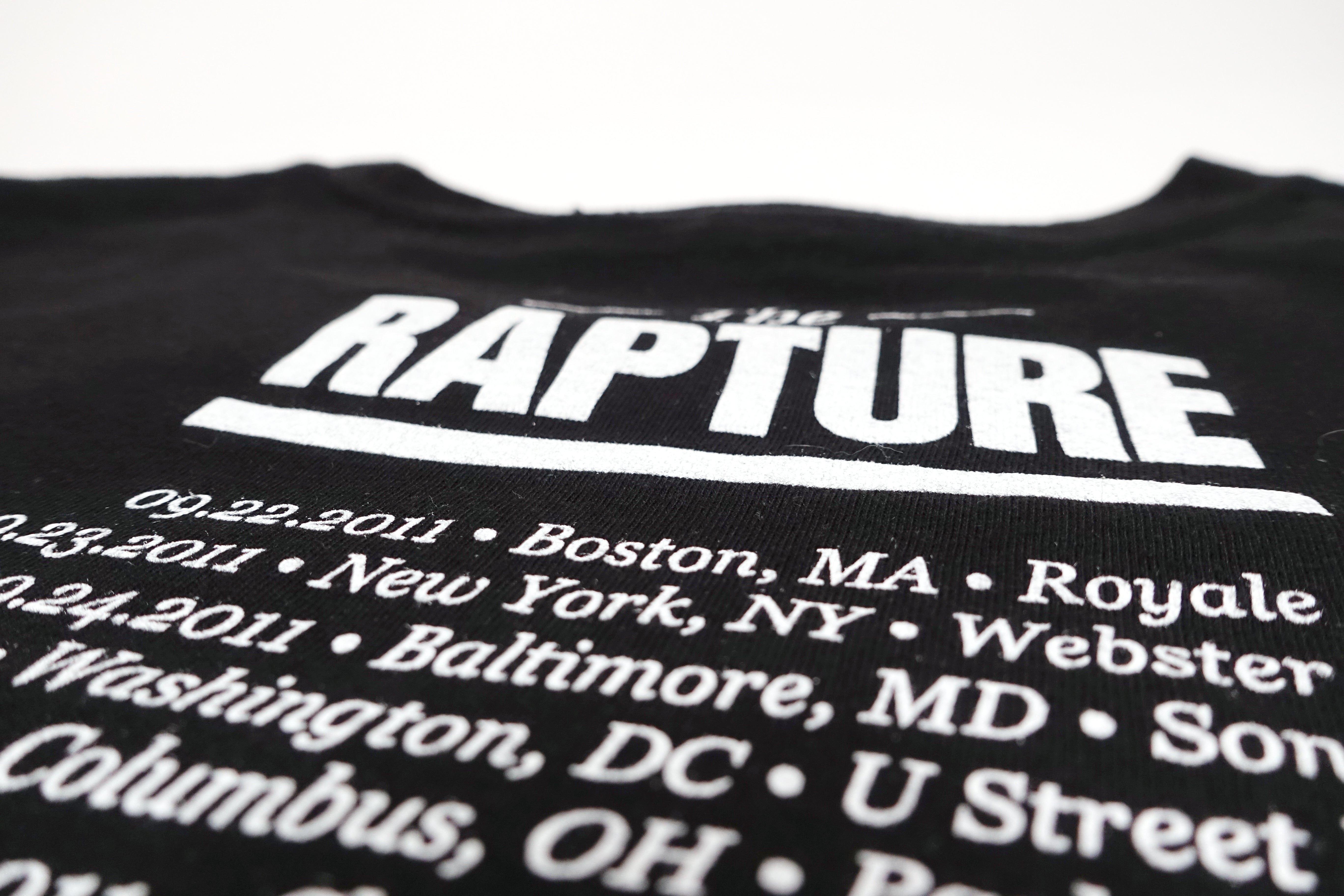 Rapture - In The Grace Of Your Love 2011 World Tour Shirt Size Large