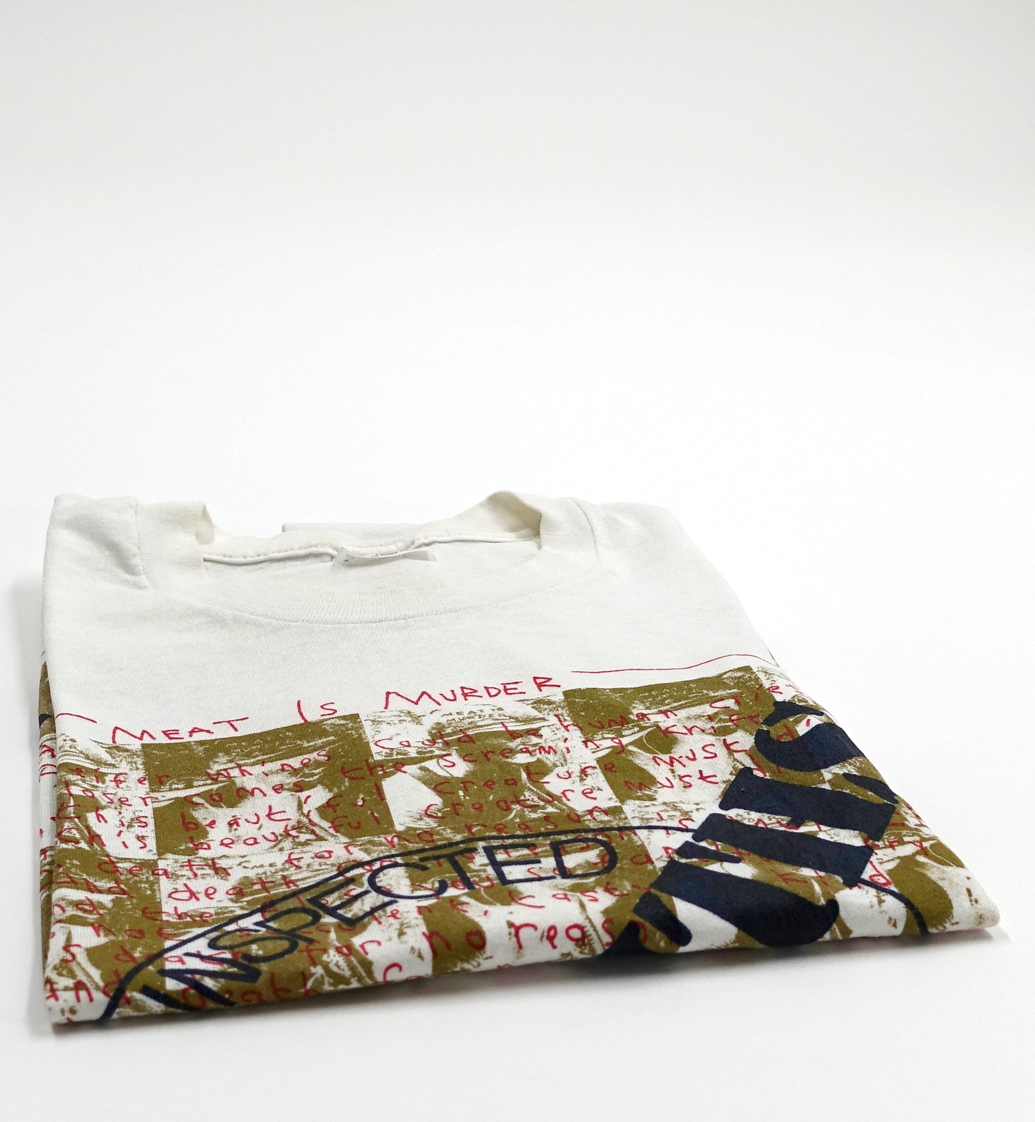 Smiths - Meat Is Murder Original 1985 Tour Shirt Size XL