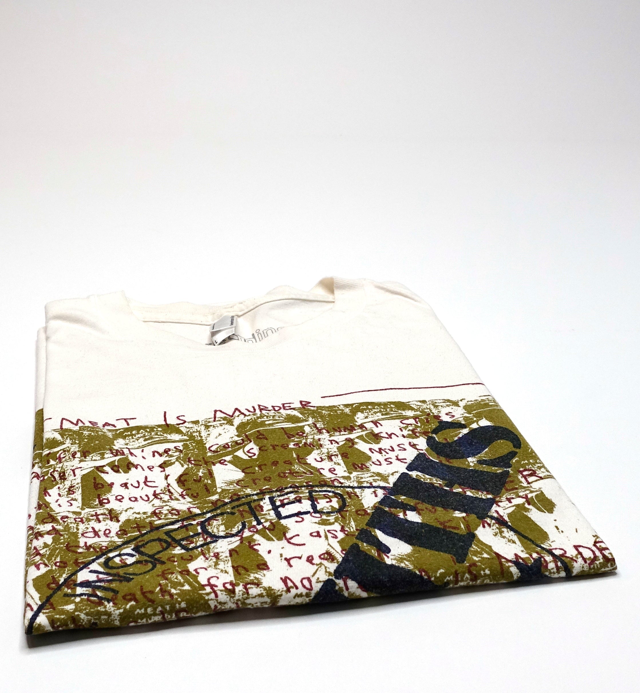 Smiths - Meat Is Murder Shirt Worn Version (Bootleg by Me) Size Large