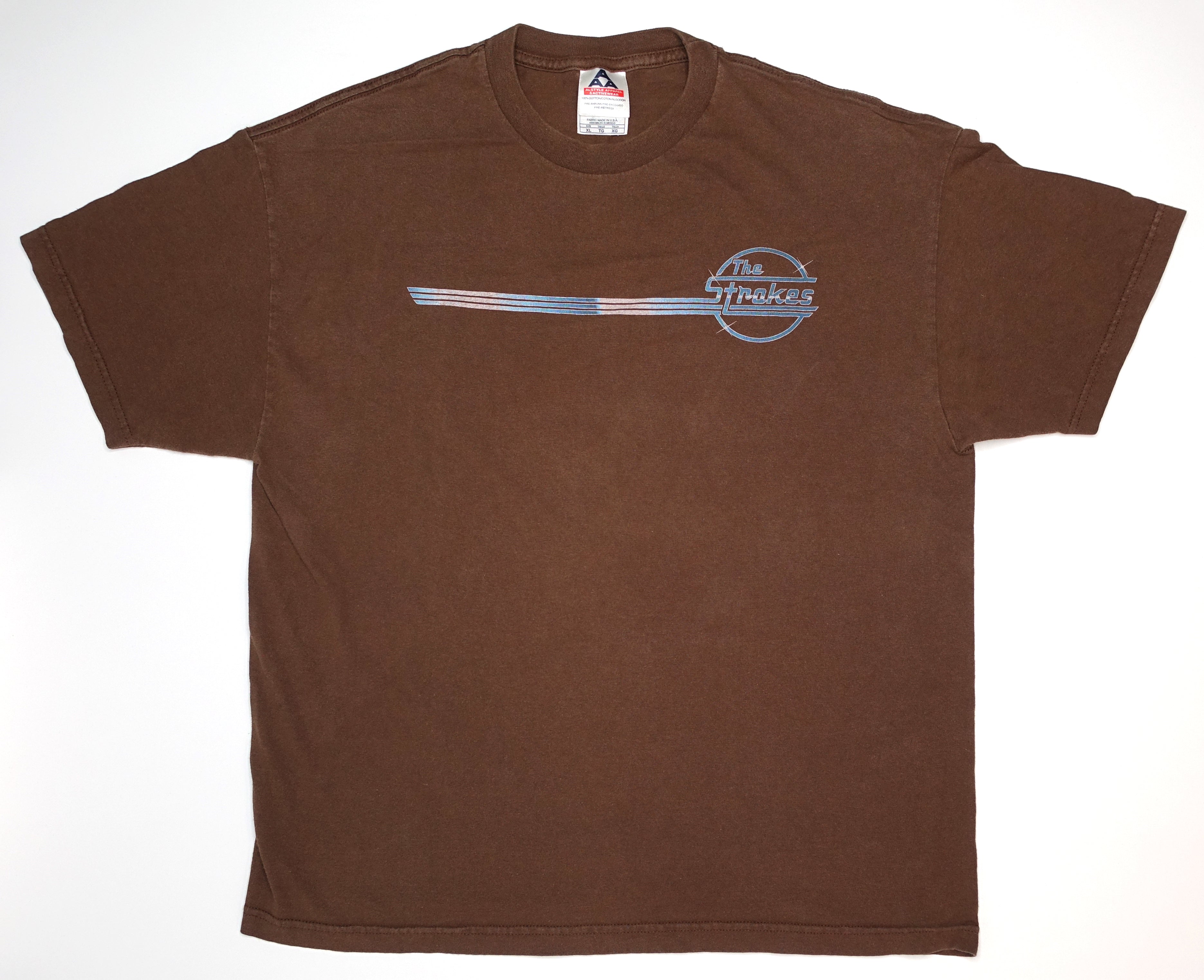 Strokes - Wykyd Sceptre 2002 US Tour Shirt Size XL