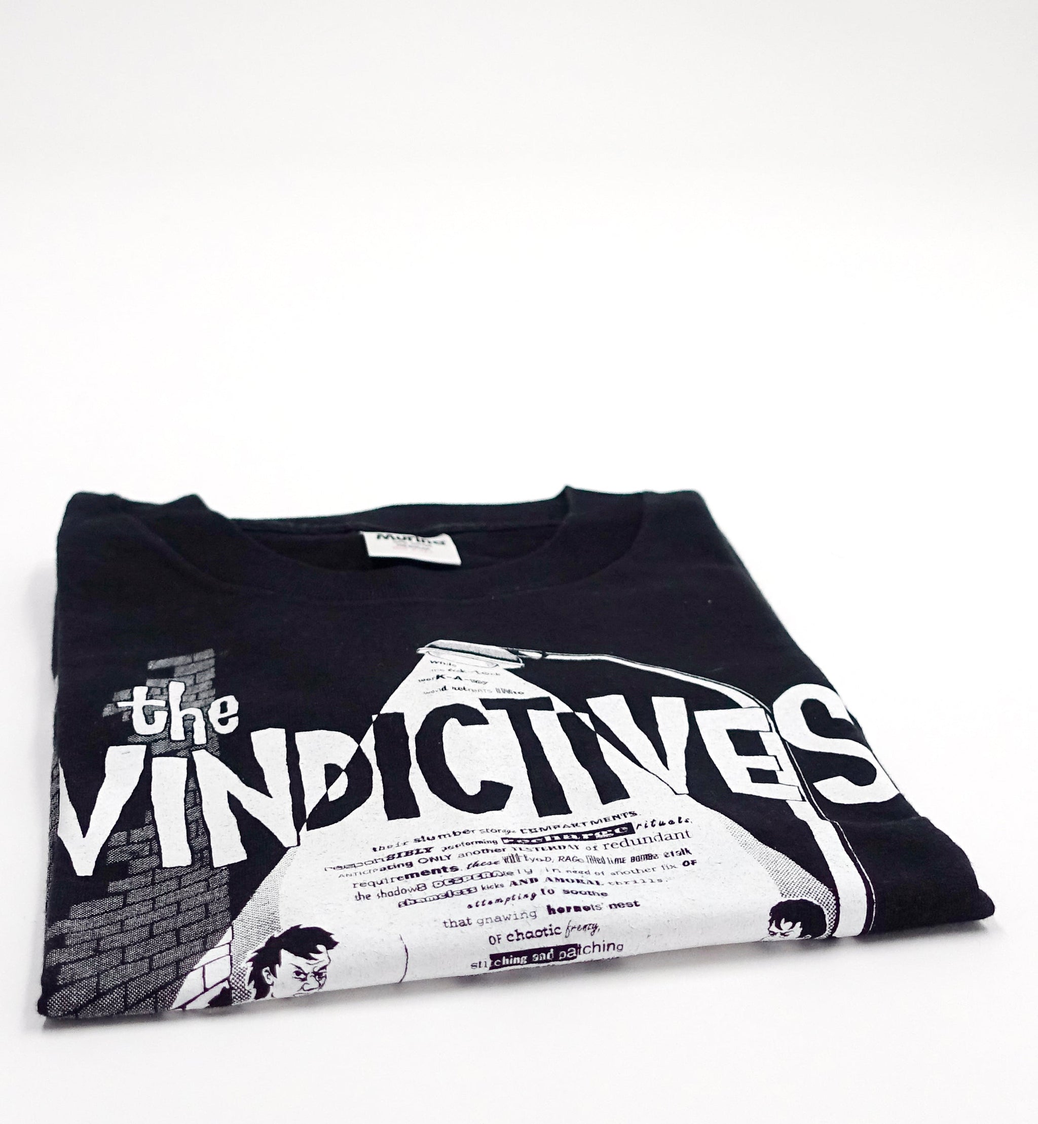 the Vindictives ‎ Alarm Clocks 1995 Tour Shirt Size Large