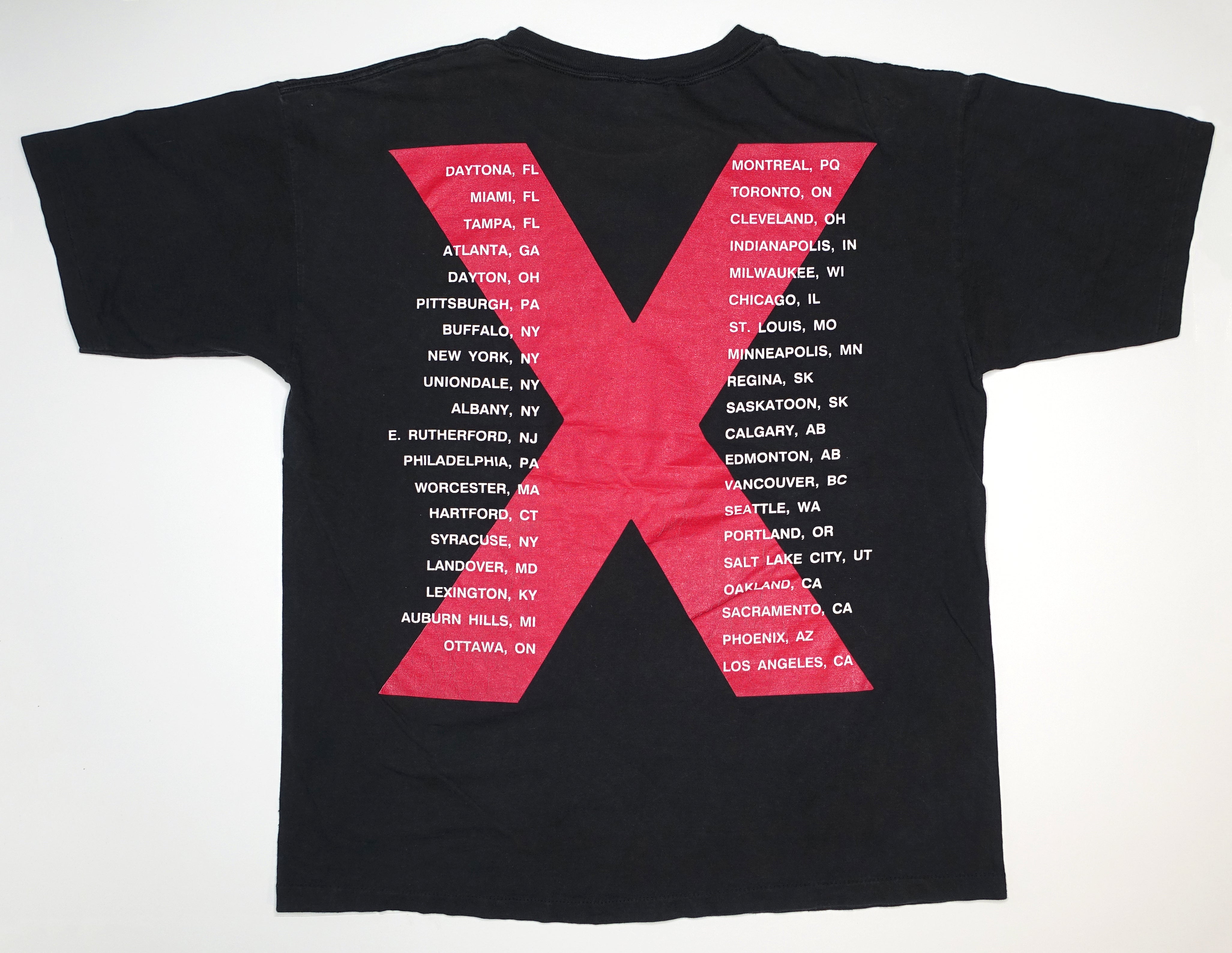 INXS - X 1990 Tour Shirt Size OSFA / XL