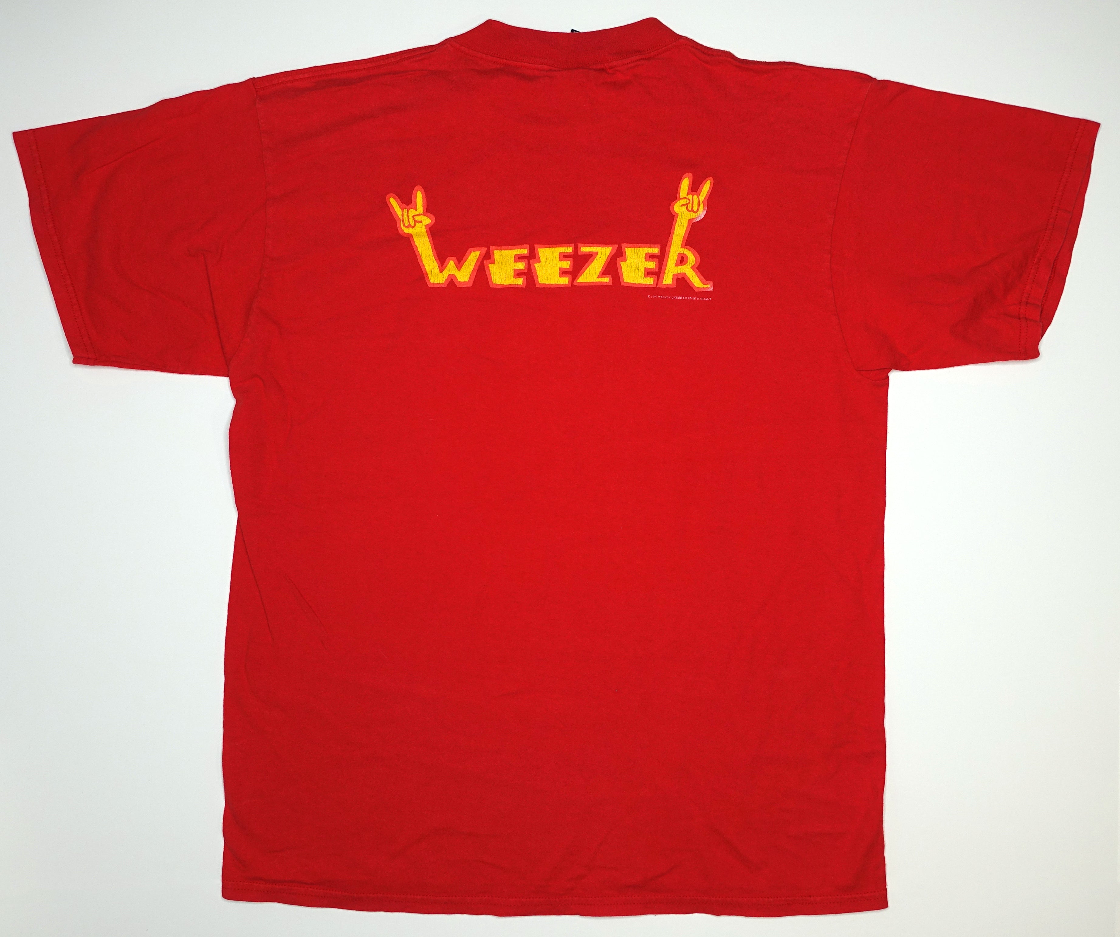 Weezer - Metal Monster 1997 Tour Shirt Size XL