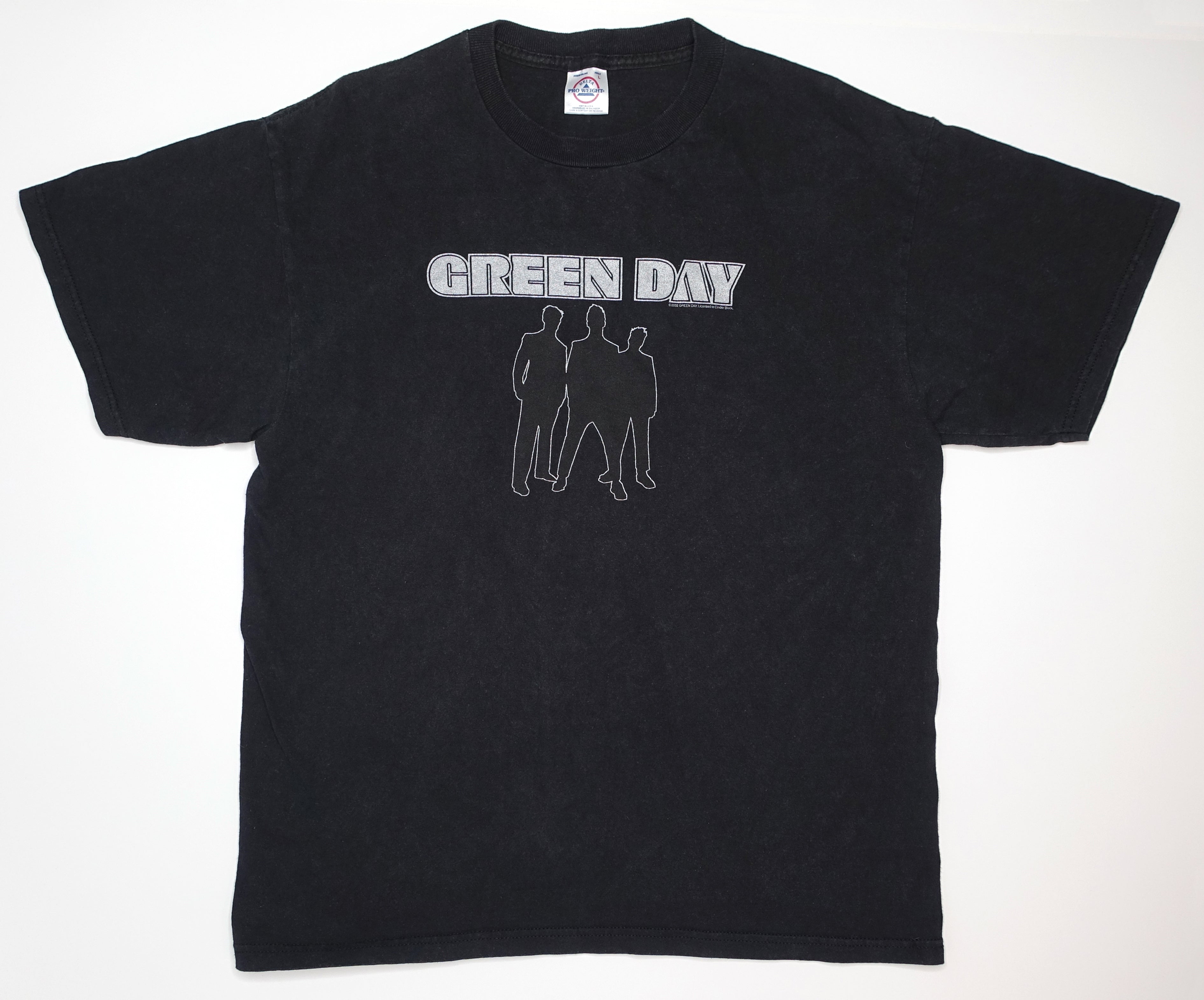 2002 Green Day Merchandise Youth sale T Shirt