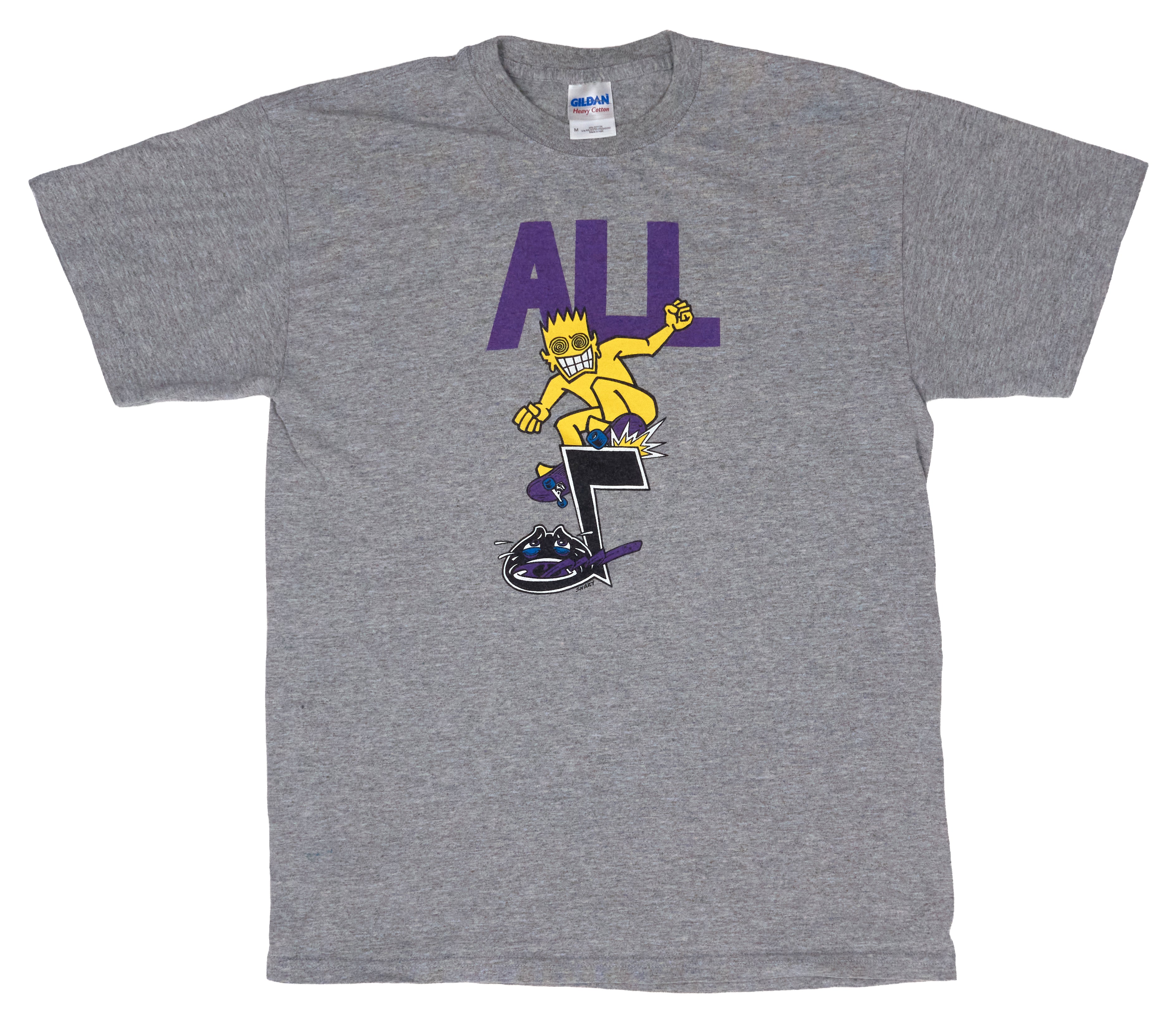 ALL - Allroy Smith Grind Tour Grey Shirt Size Medium