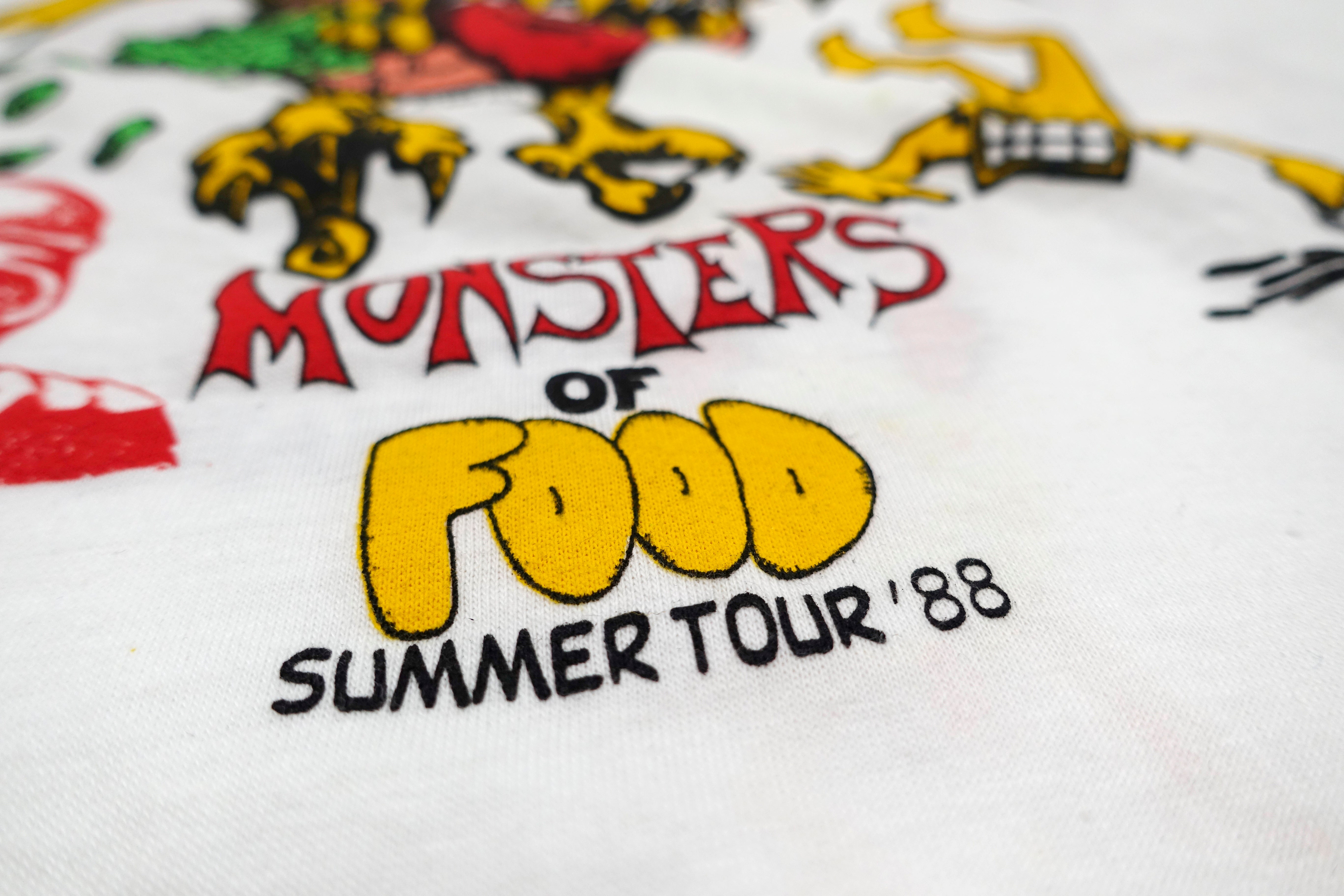 ALL + Chemical People - Monsters Of Food I Summer 1988 Shirt Size Large