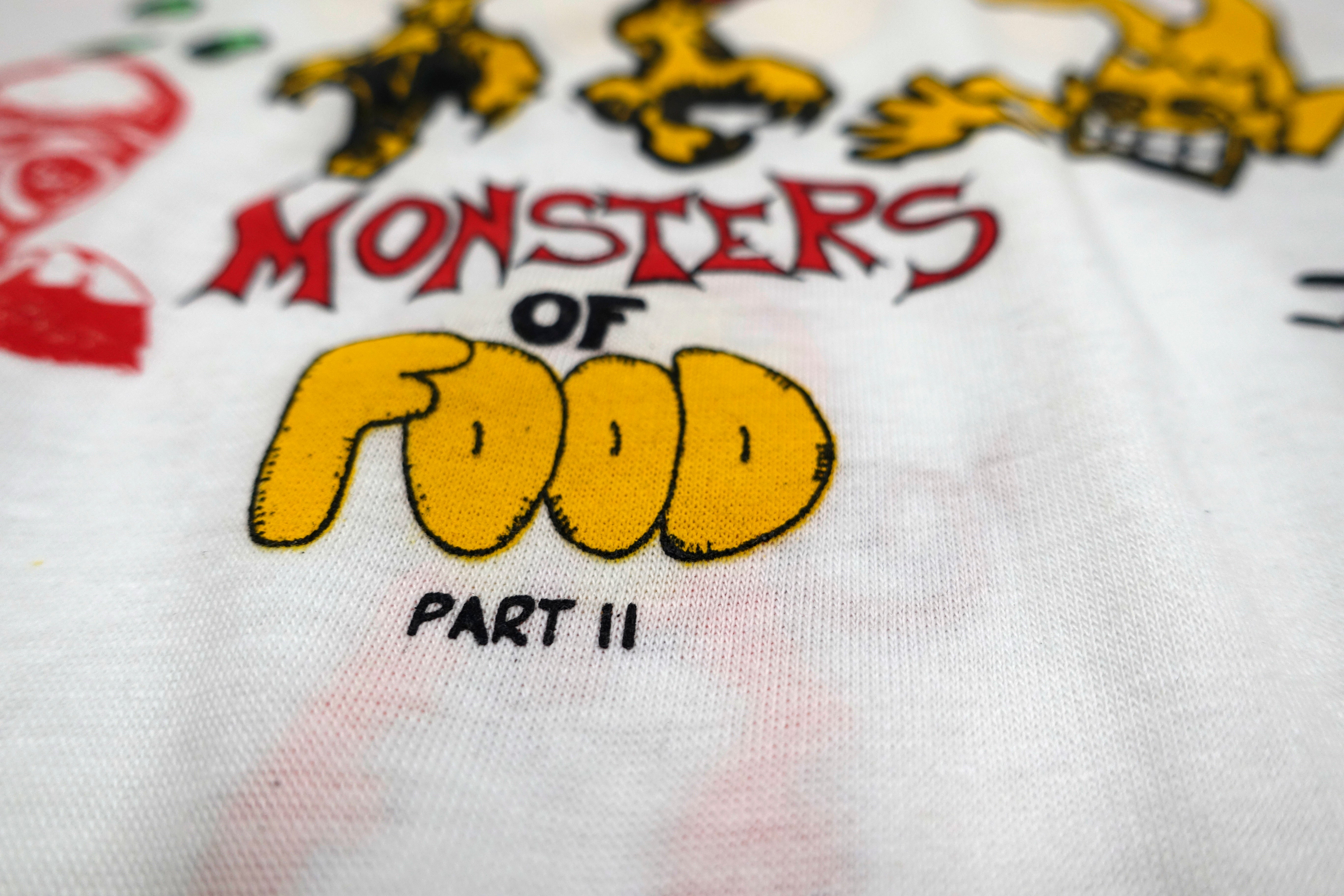 ALL + Chemical People - Monsters Of Food II 1988 Shirt Size XL