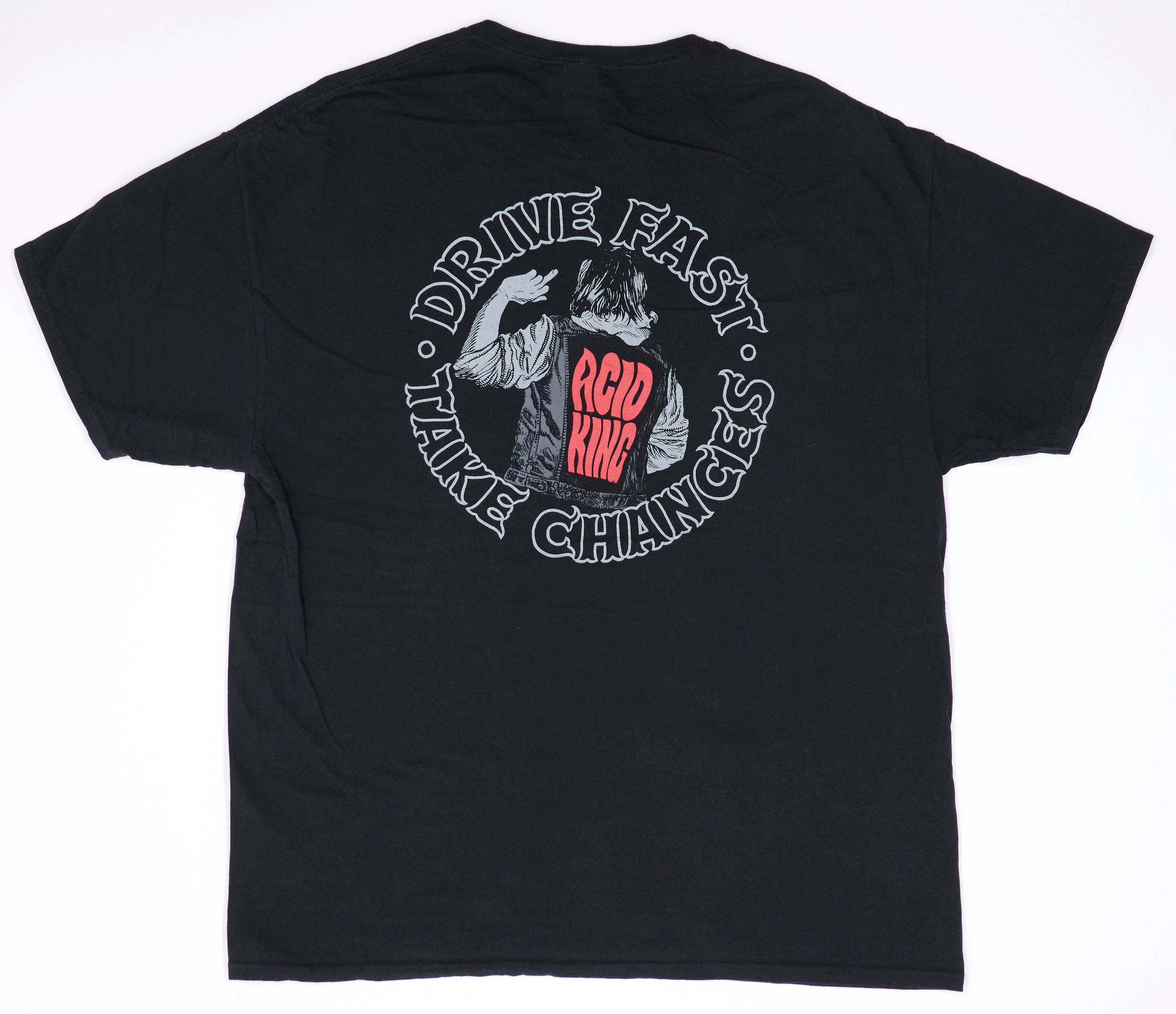 Acid King - Drive Fast Take Chances Tour Shirt Size XL