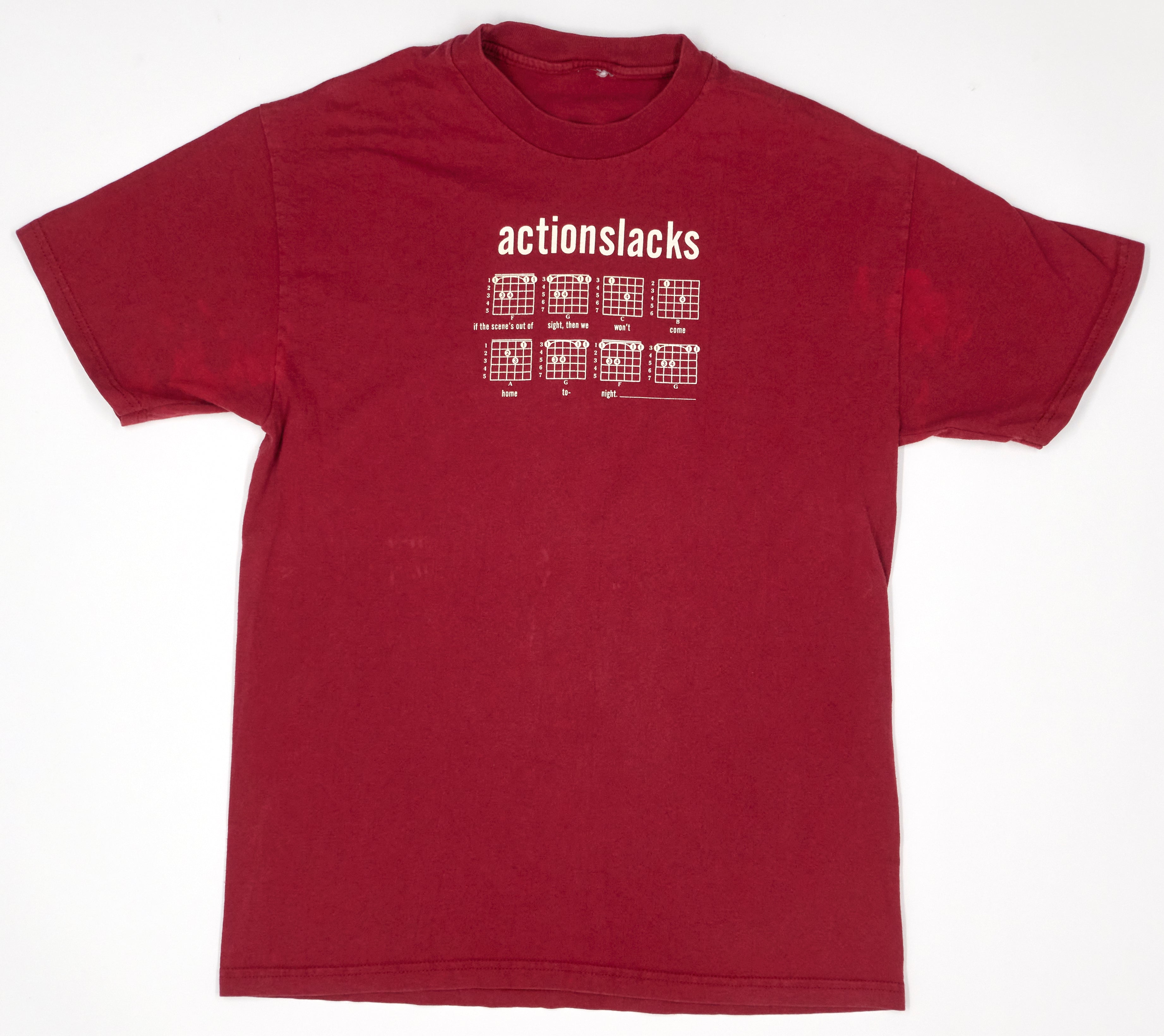 Actionslacks – Scene's Out Of Sight / 23 Steps Spring 2001 Tour Shirt Size Medium