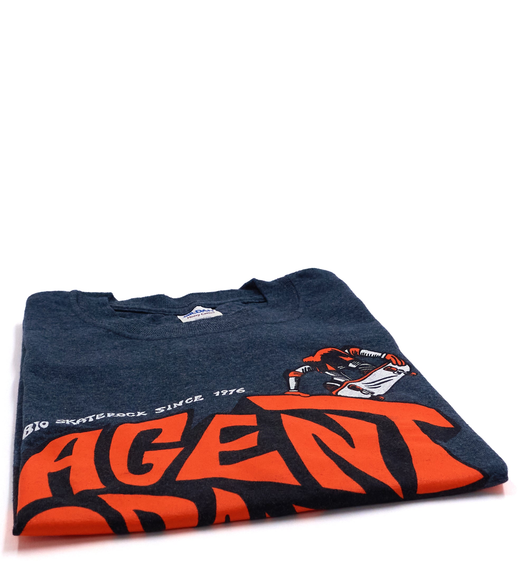Agent Orange - Shary Bio Skaterock Since 1976 Shirt Size Medium