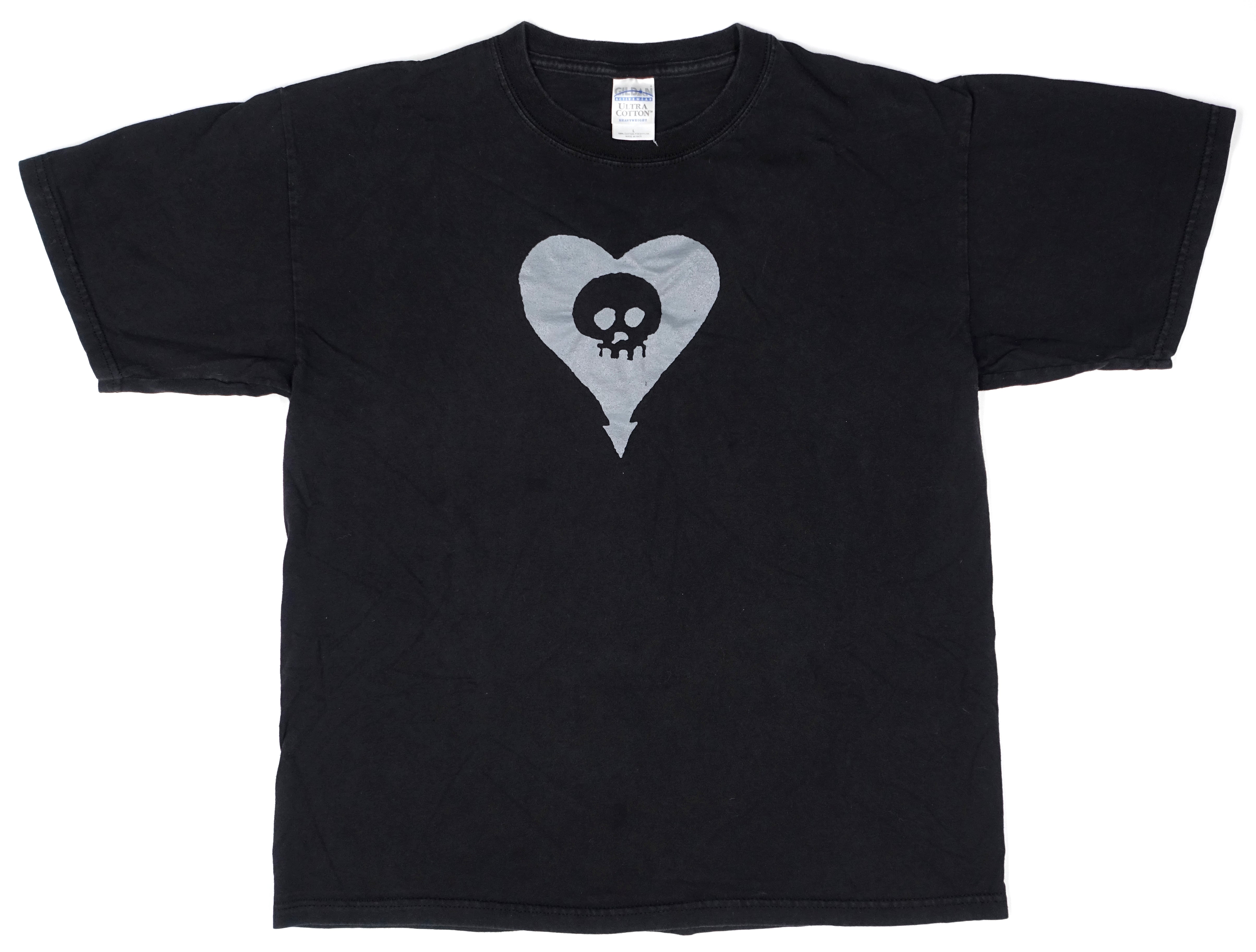Alkaline Trio – Skull Heart From Here To Infirmary 2001 Tour Shirt Size Large