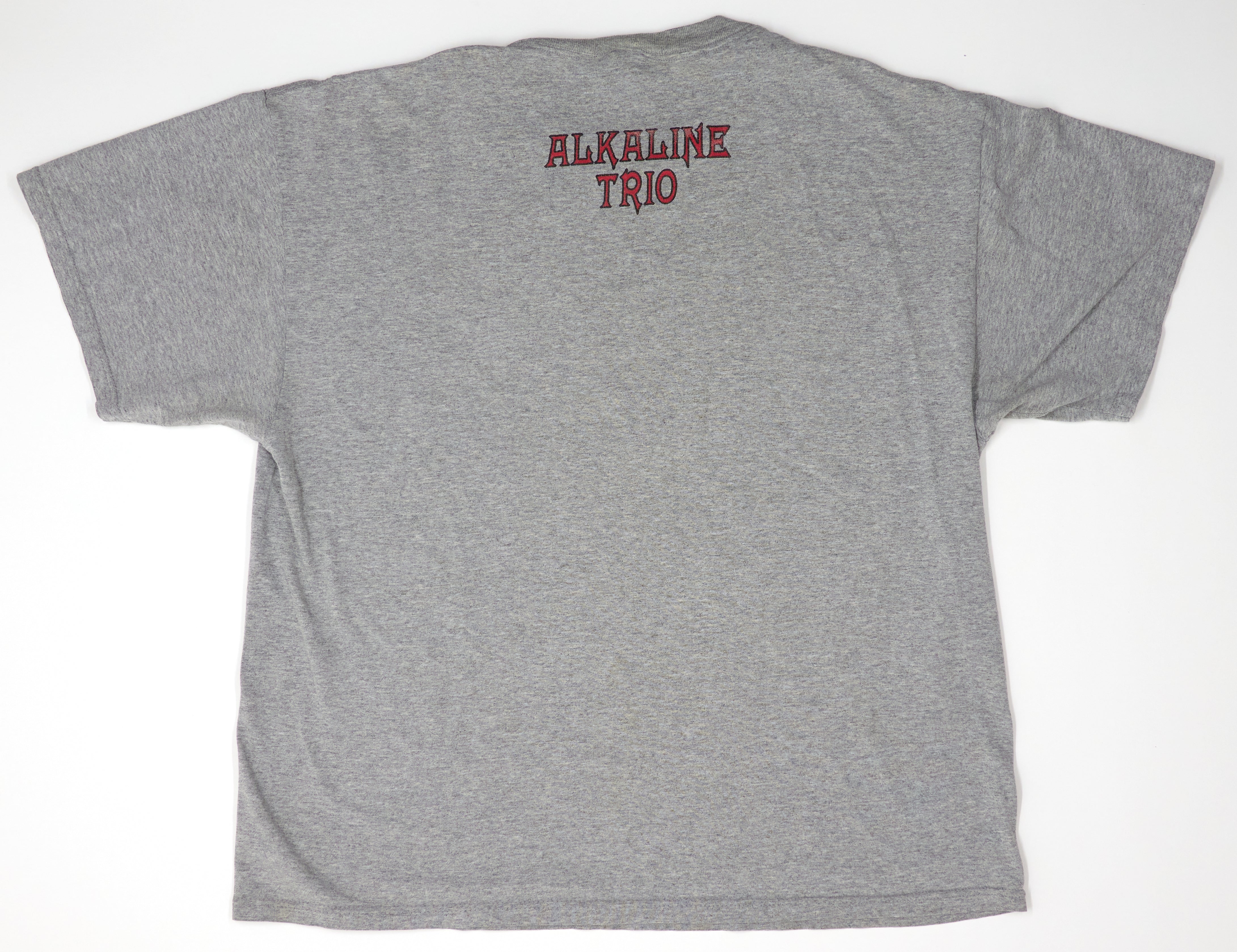 Alkaline Trio – Skull Heart From Here To Infirmary 2001 Tour Shirt Size XL