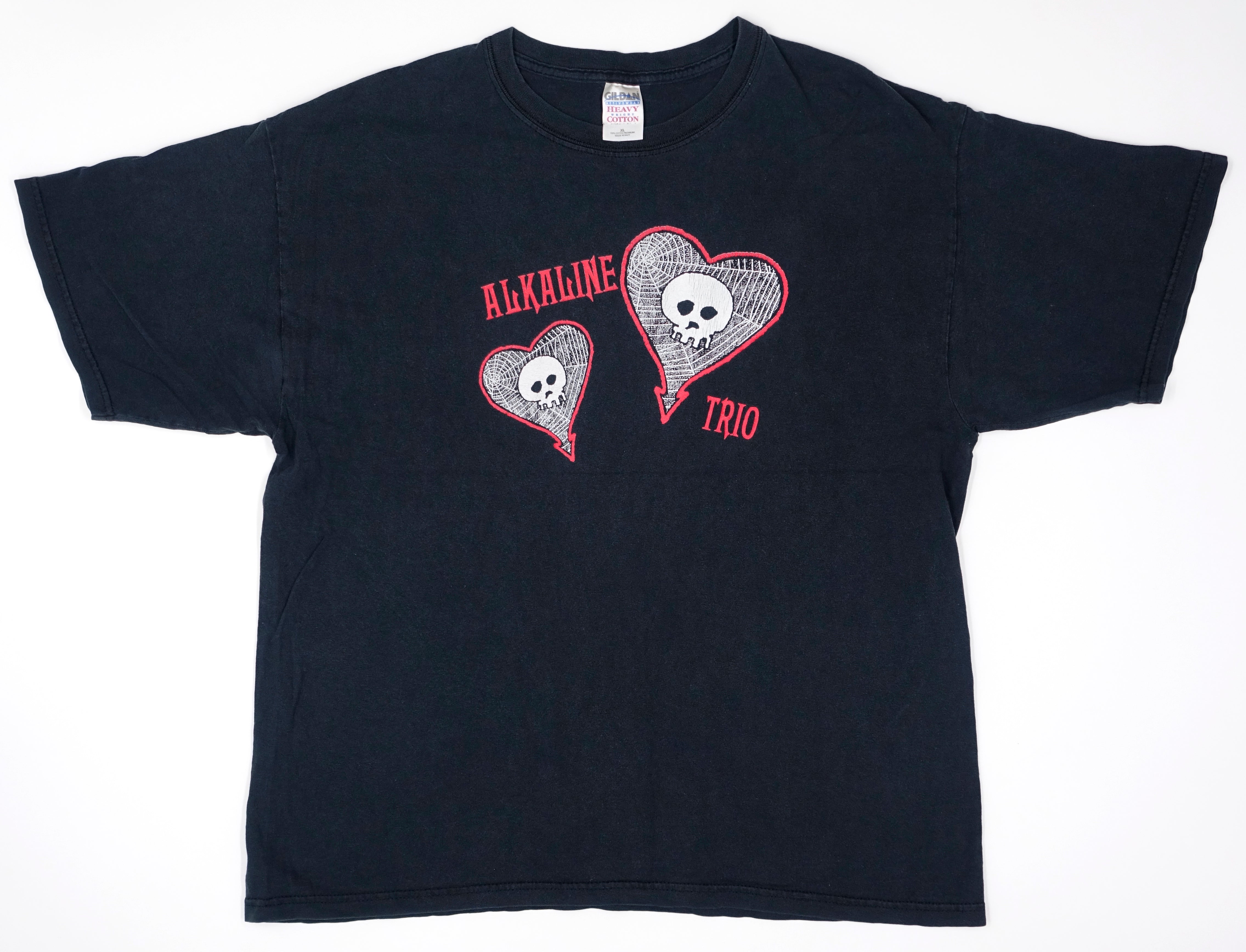 Alkaline Trio – Spiderweb Hearts Tour Shirt Size XL