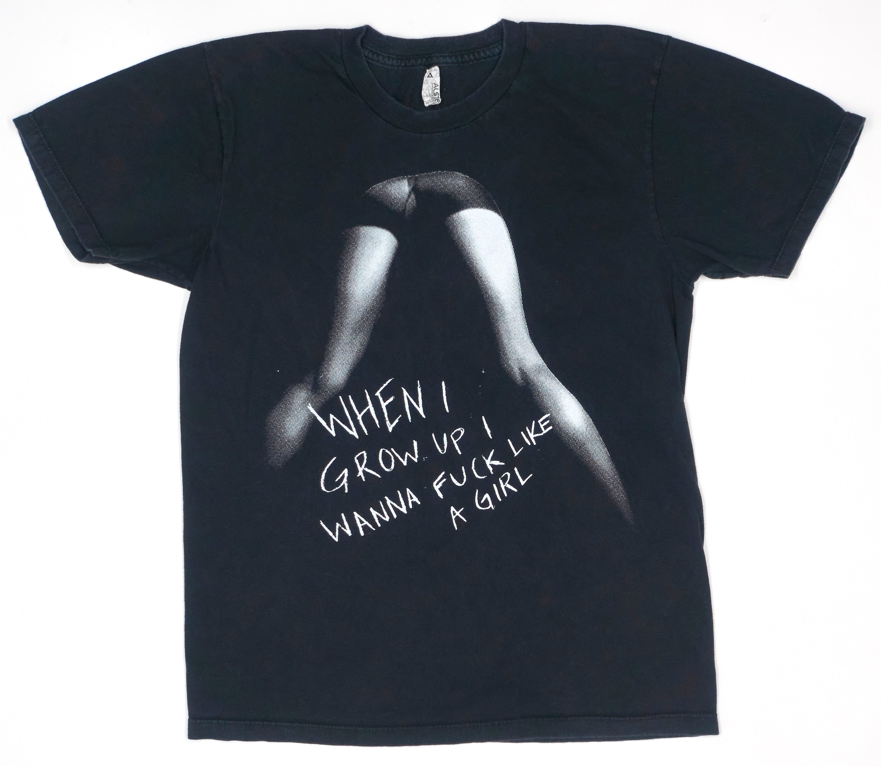 All Leather – When I Grow Up, I Wanna Fuck Like A Girl 2010 Tour Shirt Size Small