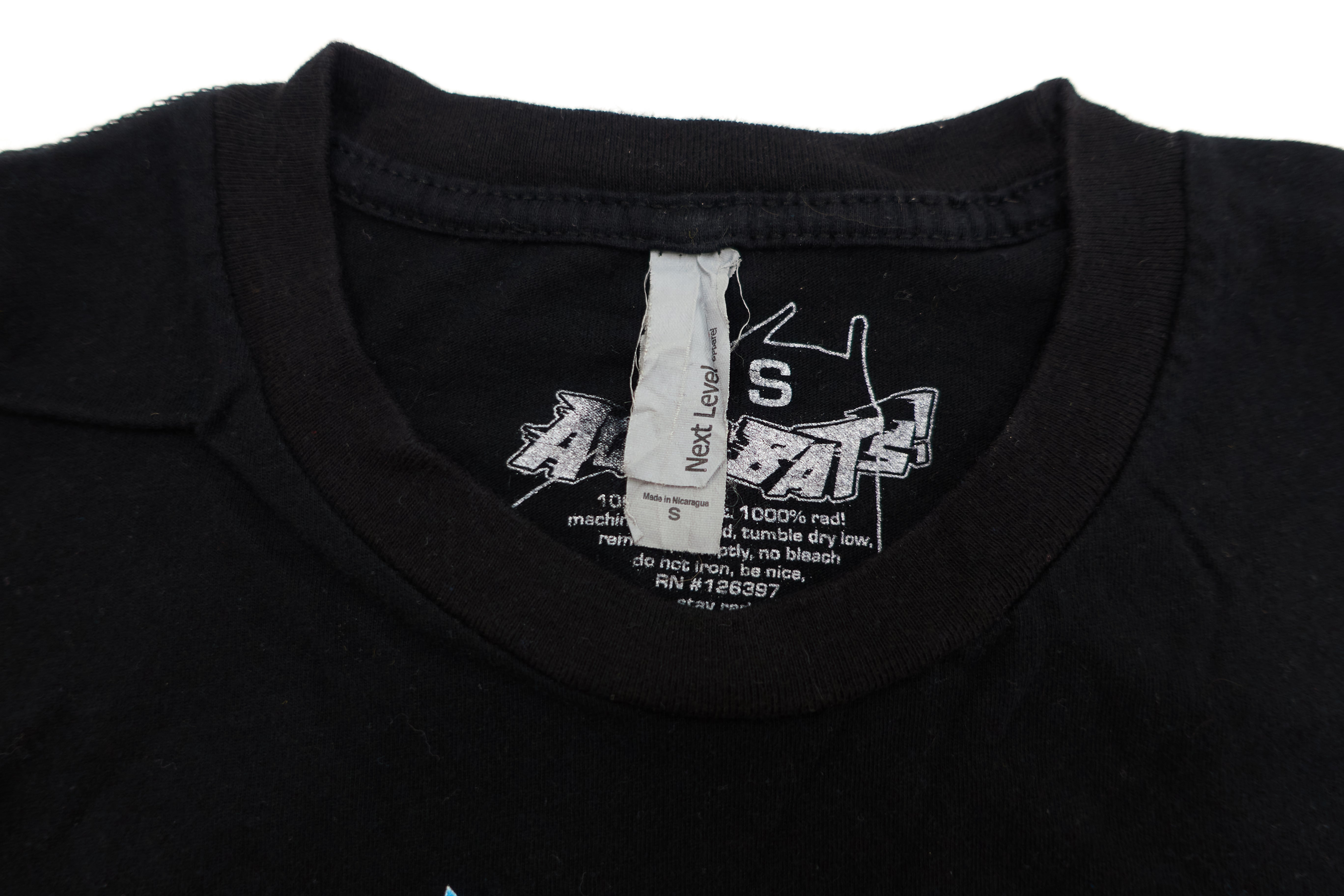 Aquabats - Shary Fluorescent Bat Illustration Tour Shirt Size Small