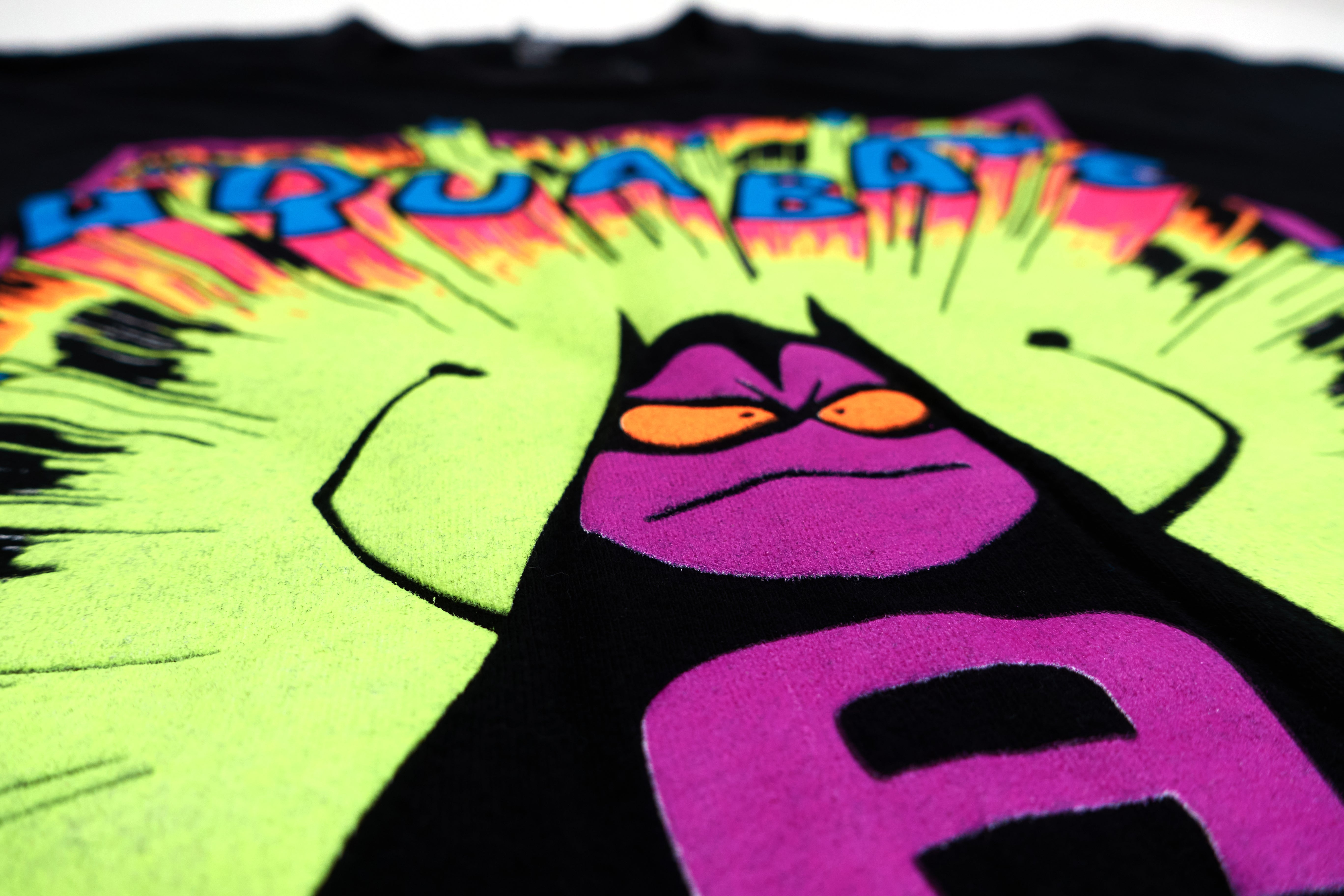 Aquabats - Shary Fluorescent Bat Illustration Tour Shirt Size Small