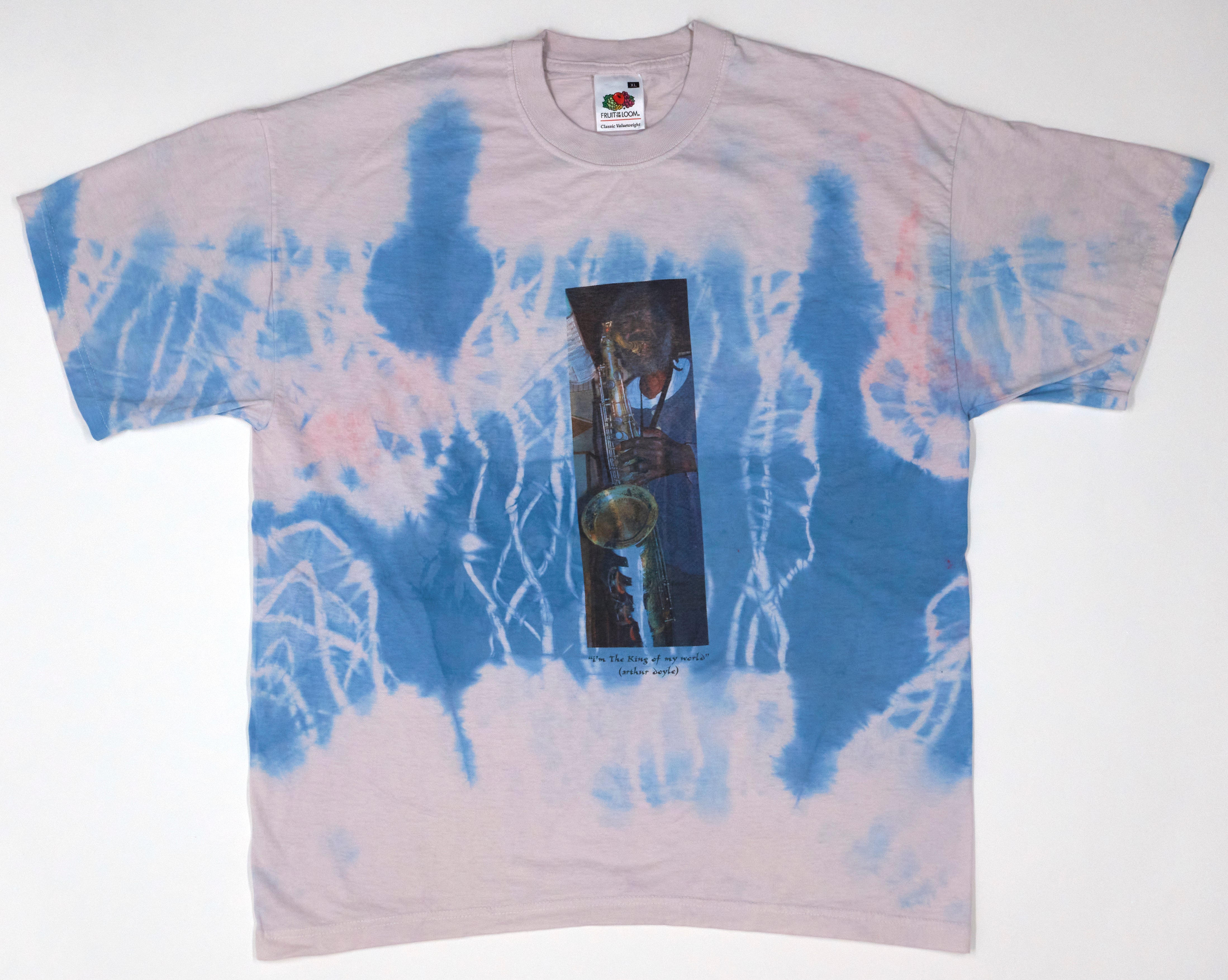 Arthur Doyle - Im The King Of My World Tye Dye Shirt Size XL