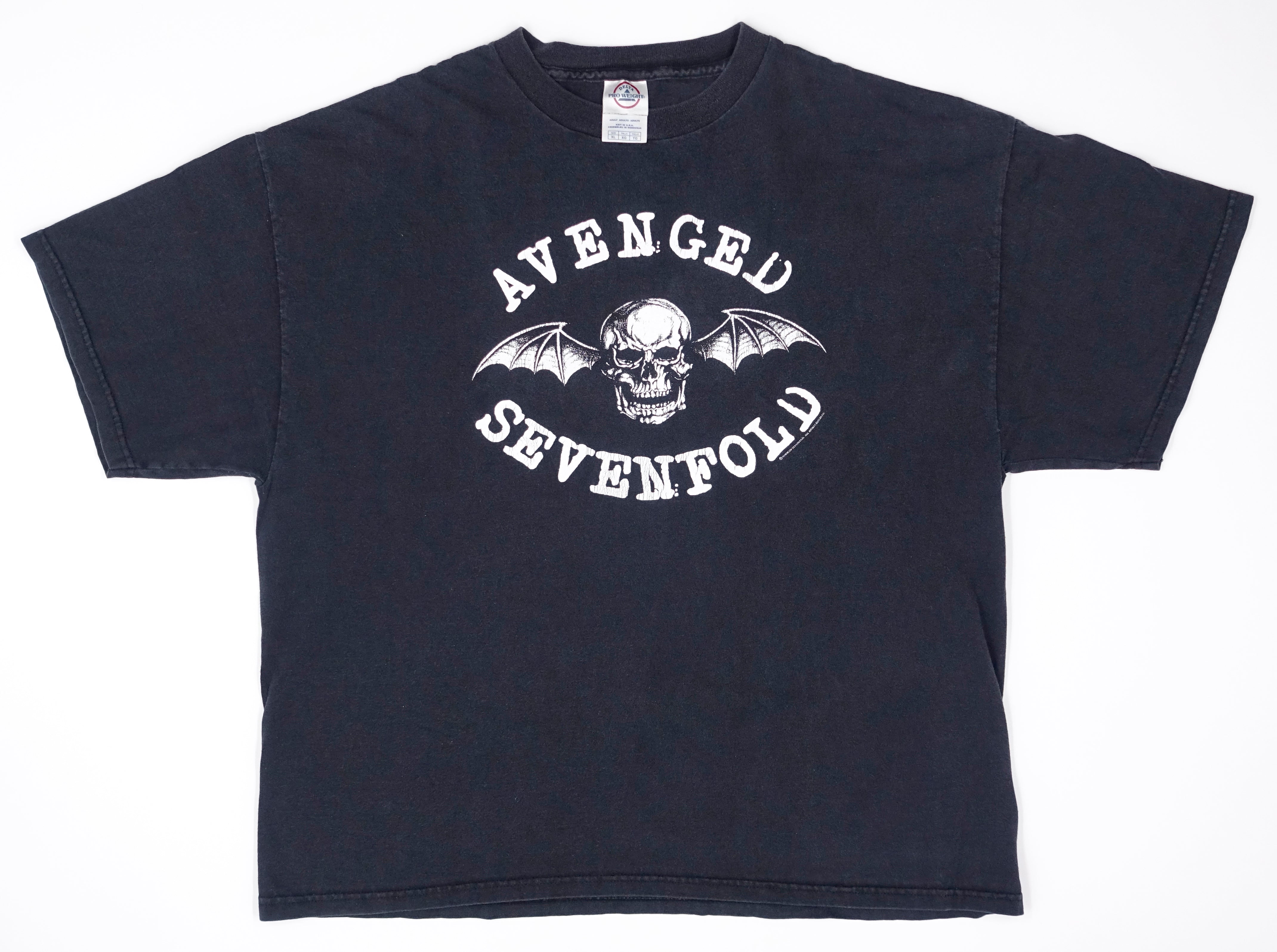 Avenged Sevenfold – Bat Skull 2003 Tour Shirt Size XL