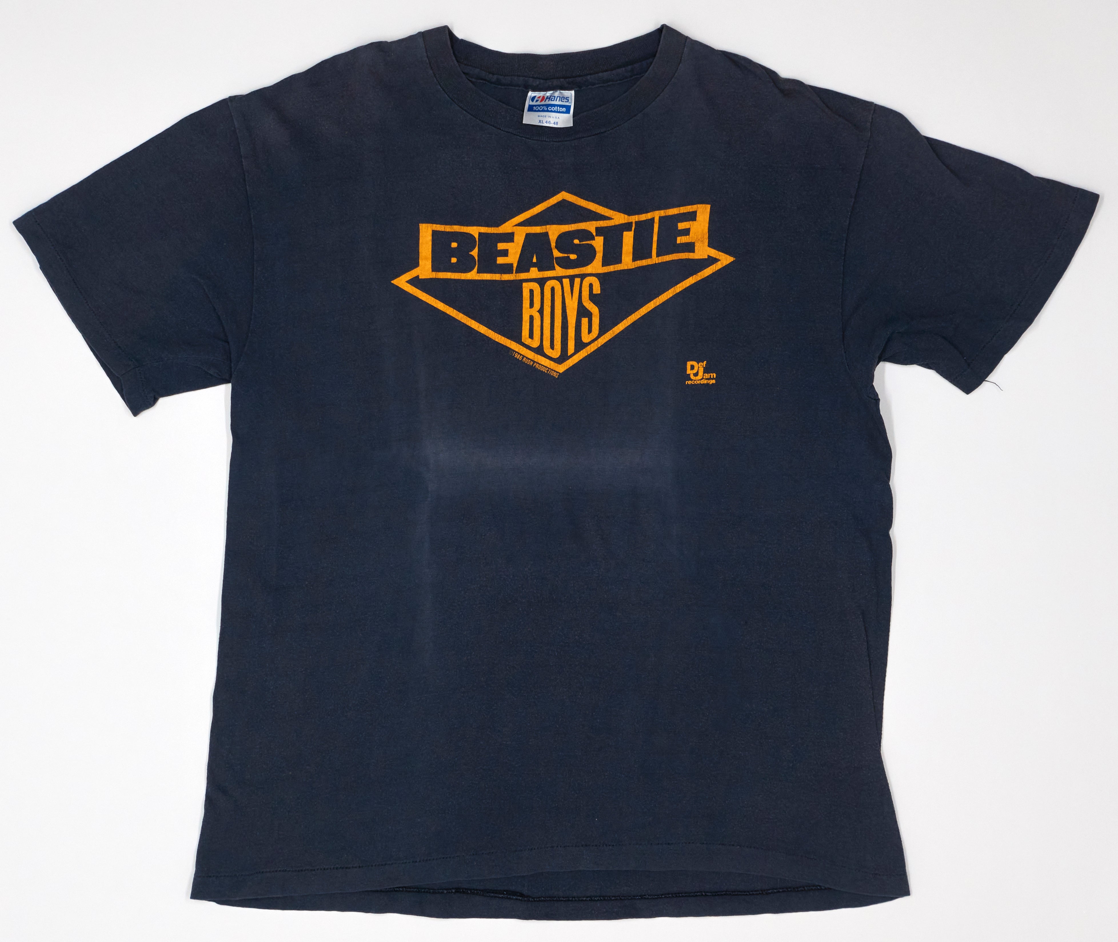 Beastie Boys - Get Off My Dick Licensed To Ill 1986 Tour Shirt Size XL