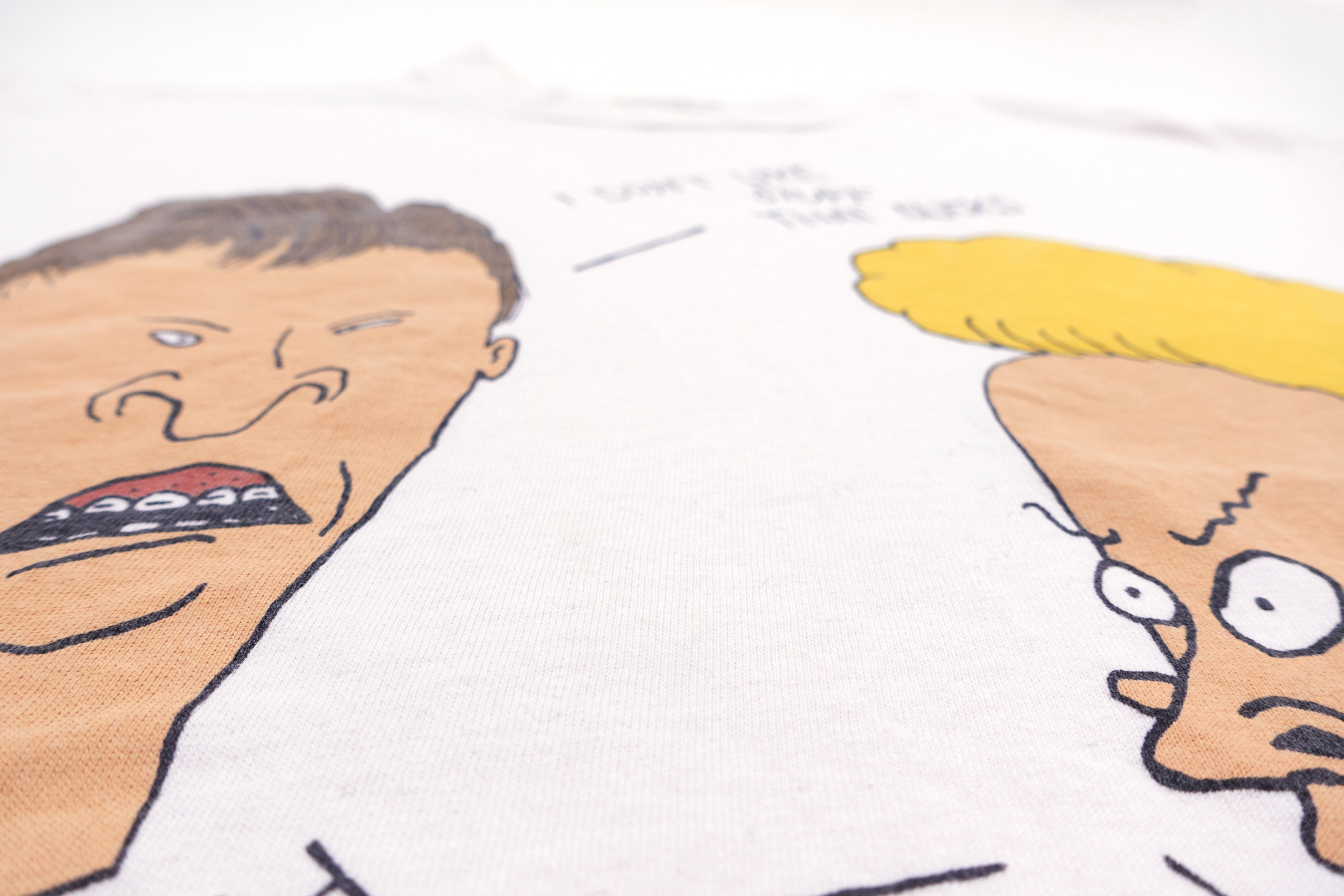 Beavis And Butthead Show - I Don't Like Stuff That Sucks 1993 Shirt Size Large