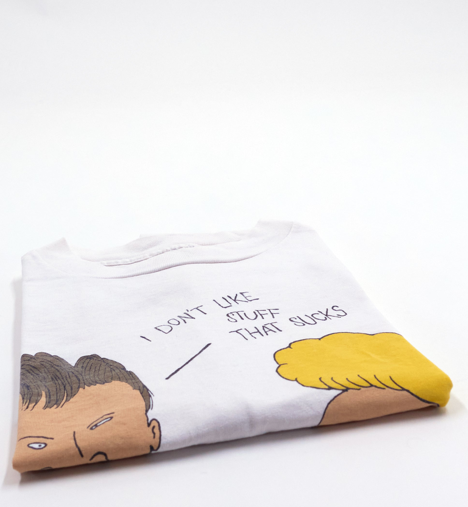 Beavis And Butthead Show - I Don't Like Stuff That Sucks 1993 Shirt Size Large