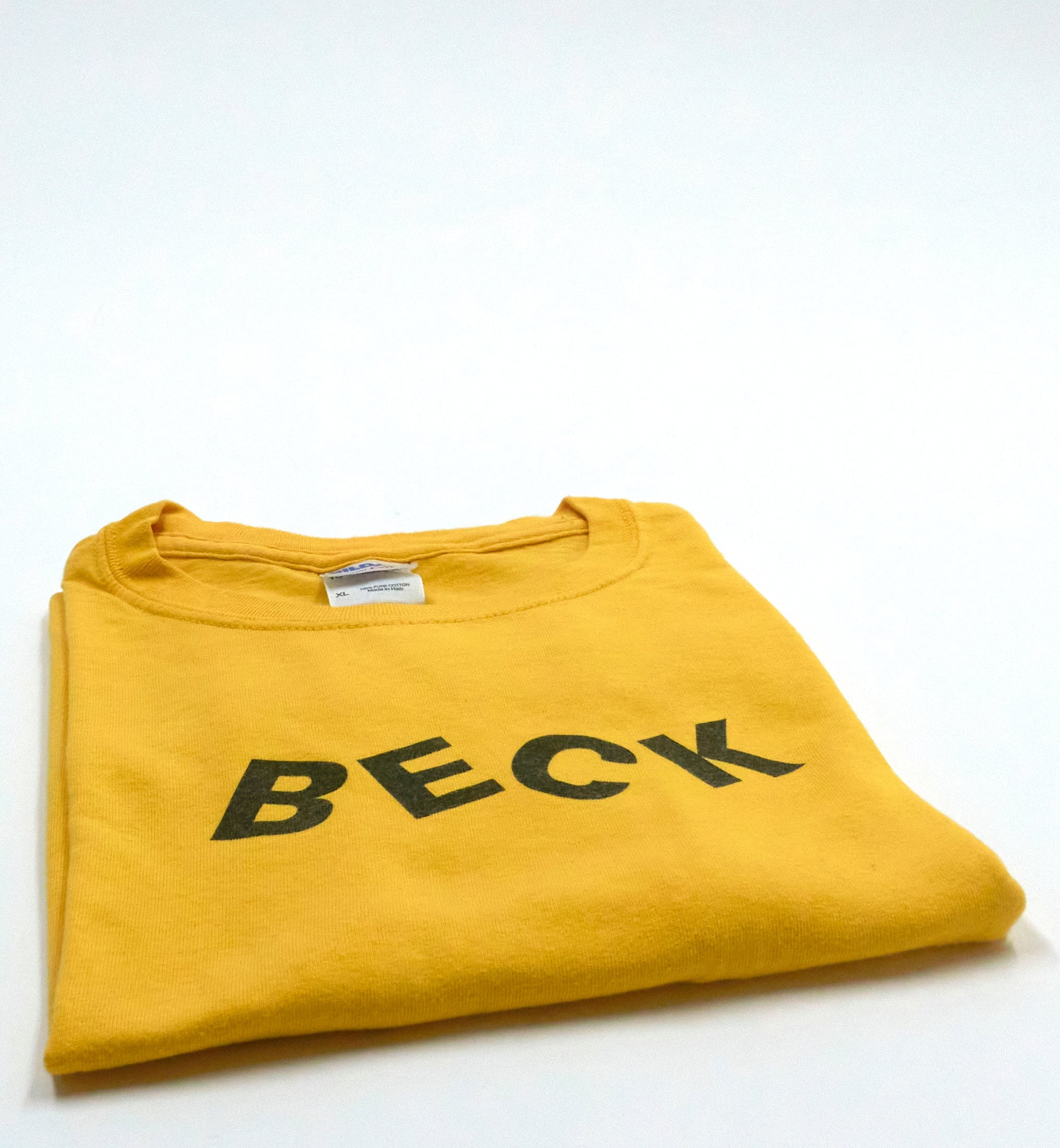 Beck ‎– Devo Logo 2010 Modern Guilt Tour Shirt Size XL