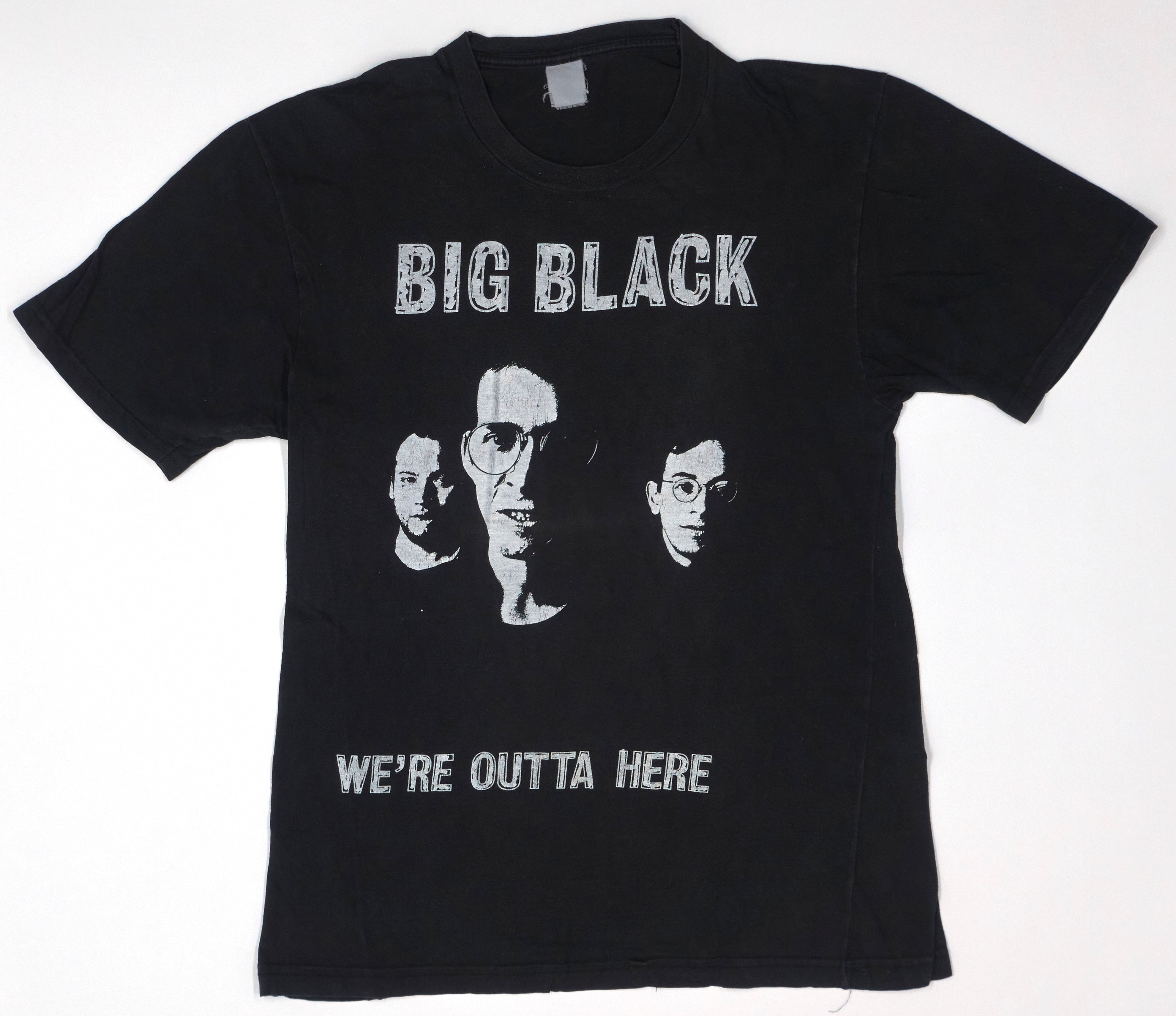 Big Black - We're Outta Here UK Tour Shirt Size XL